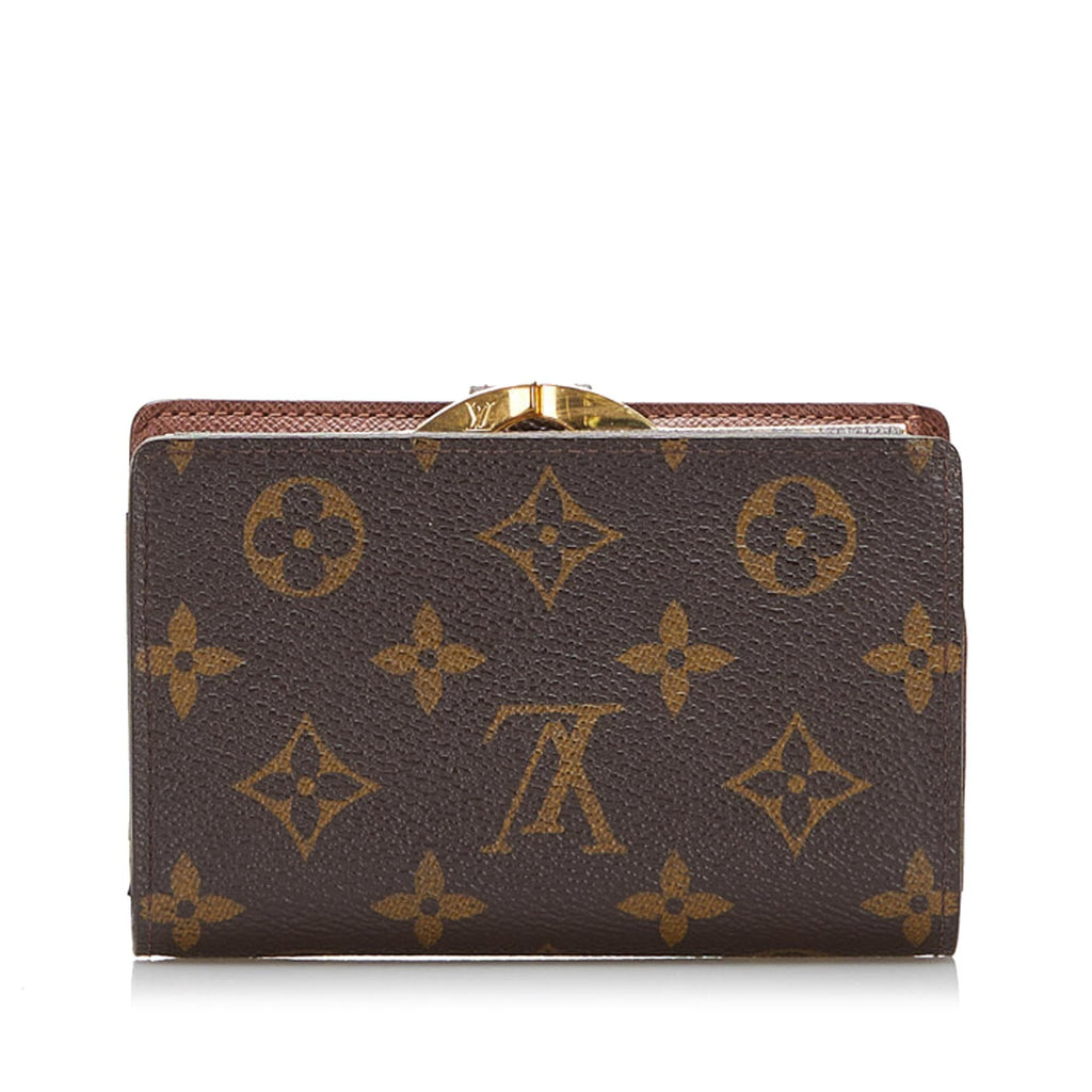 Louis Vuitton Monogram Viennois Wallet (SHG-37457)