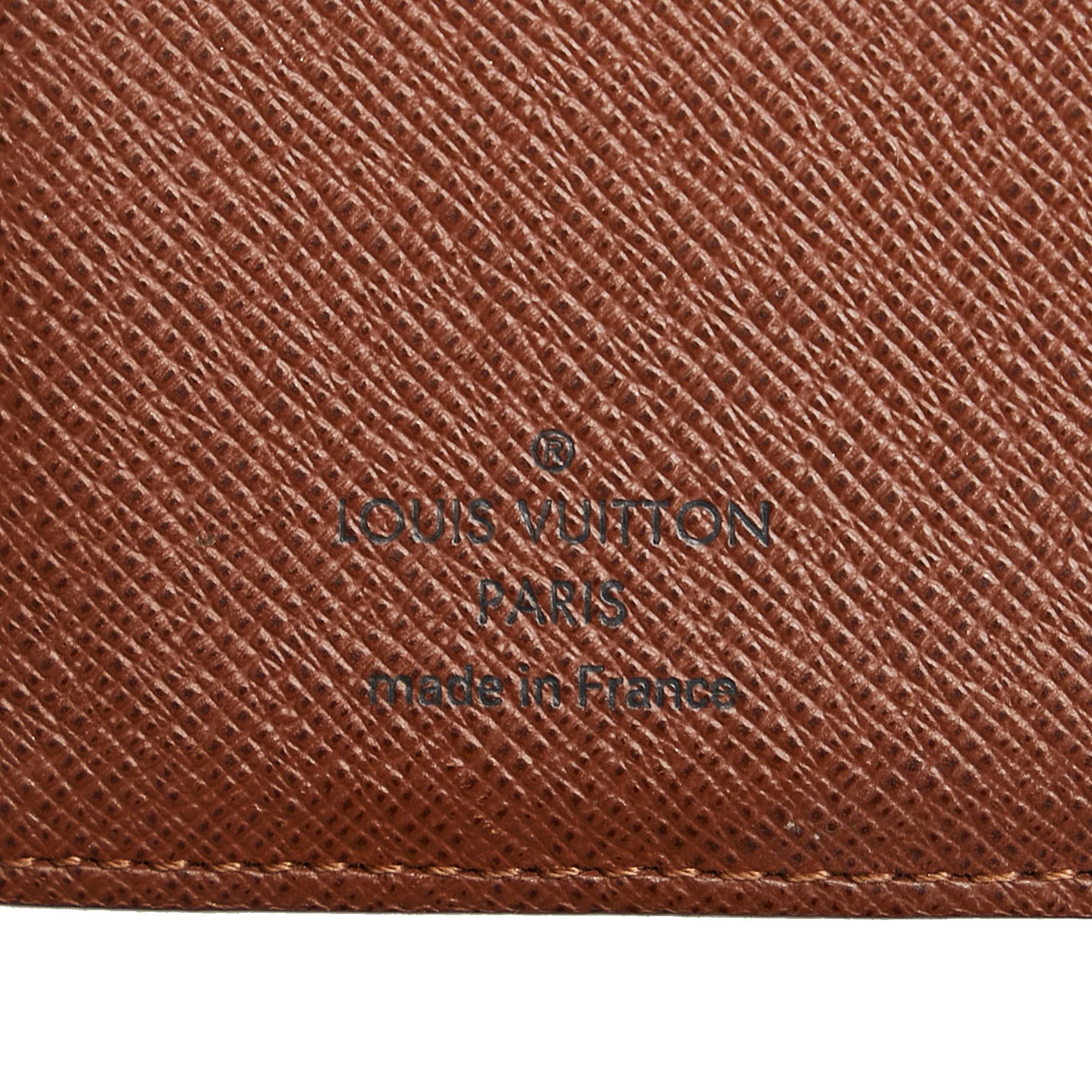 Louis Vuitton Monogram Viennois Wallet (SHG-37457)