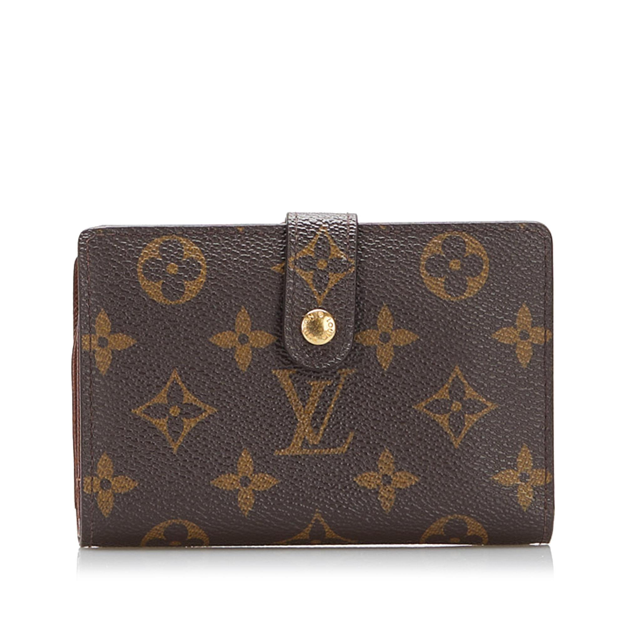 Louis Vuitton Monogram Viennois Wallet (SHG-37457)