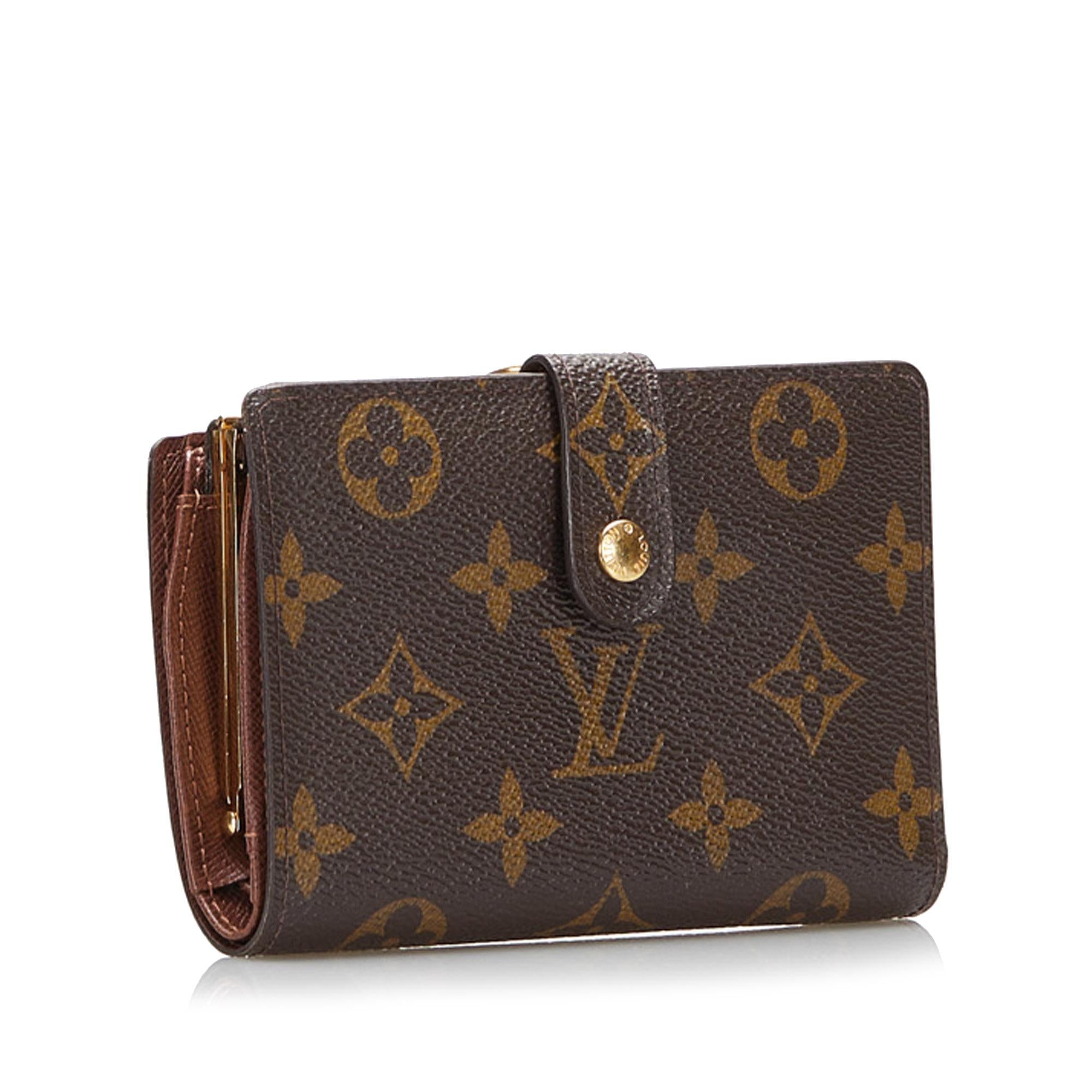 Louis Vuitton Monogram Viennois Wallet (SHG-37457)