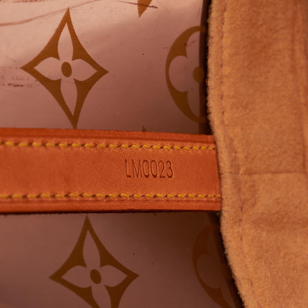 Louis Vuitton Monogram Vinyl Cabas Sac Ambre MM (SHG-KA6Dir)