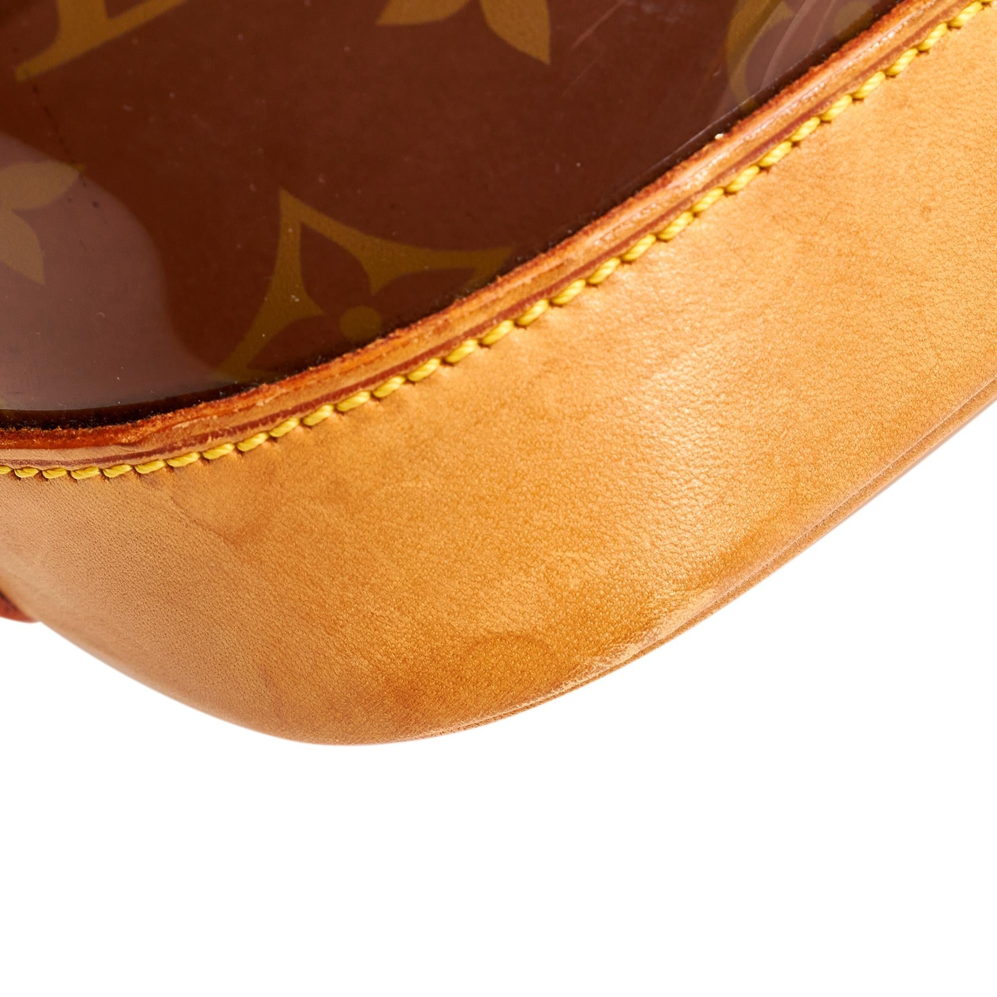 Louis Vuitton Monogram Vinyl Cabas Sac Ambre MM (SHG-KA6Dir)