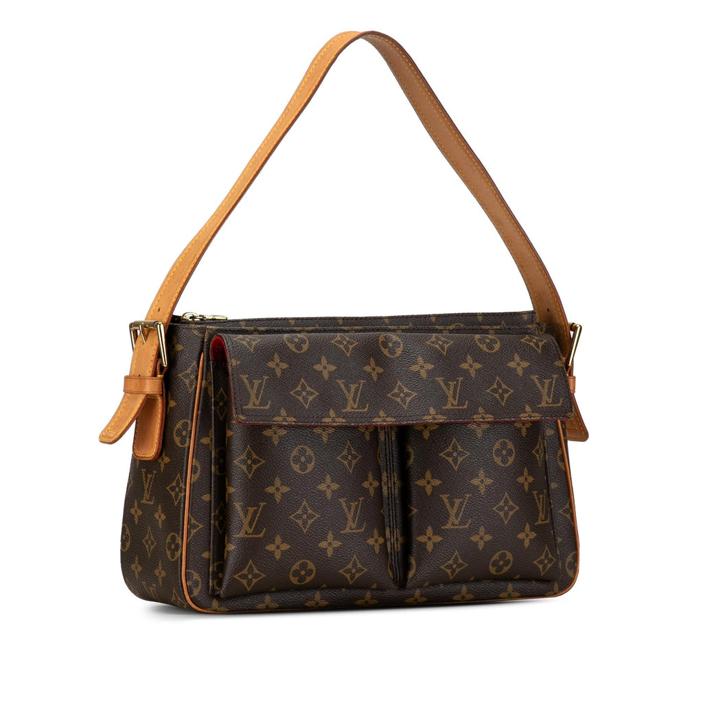Louis Vuitton Monogram Viva Cite GM (SHG-jasyym)