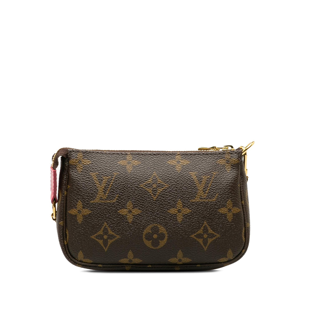 Louis Vuitton Monogram Vivienne Christmas Print Mini Pochette Accessoires (SHG-29g7ZR)