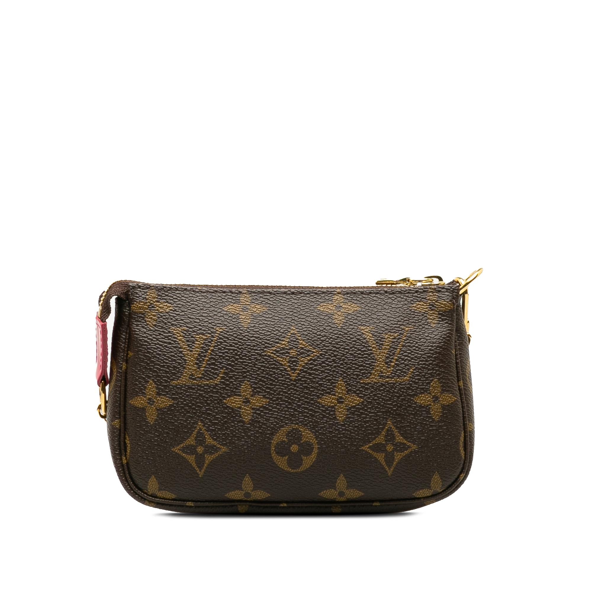 Louis Vuitton Monogram Vivienne Christmas Print Mini Pochette Accessoires (SHG-29g7ZR)