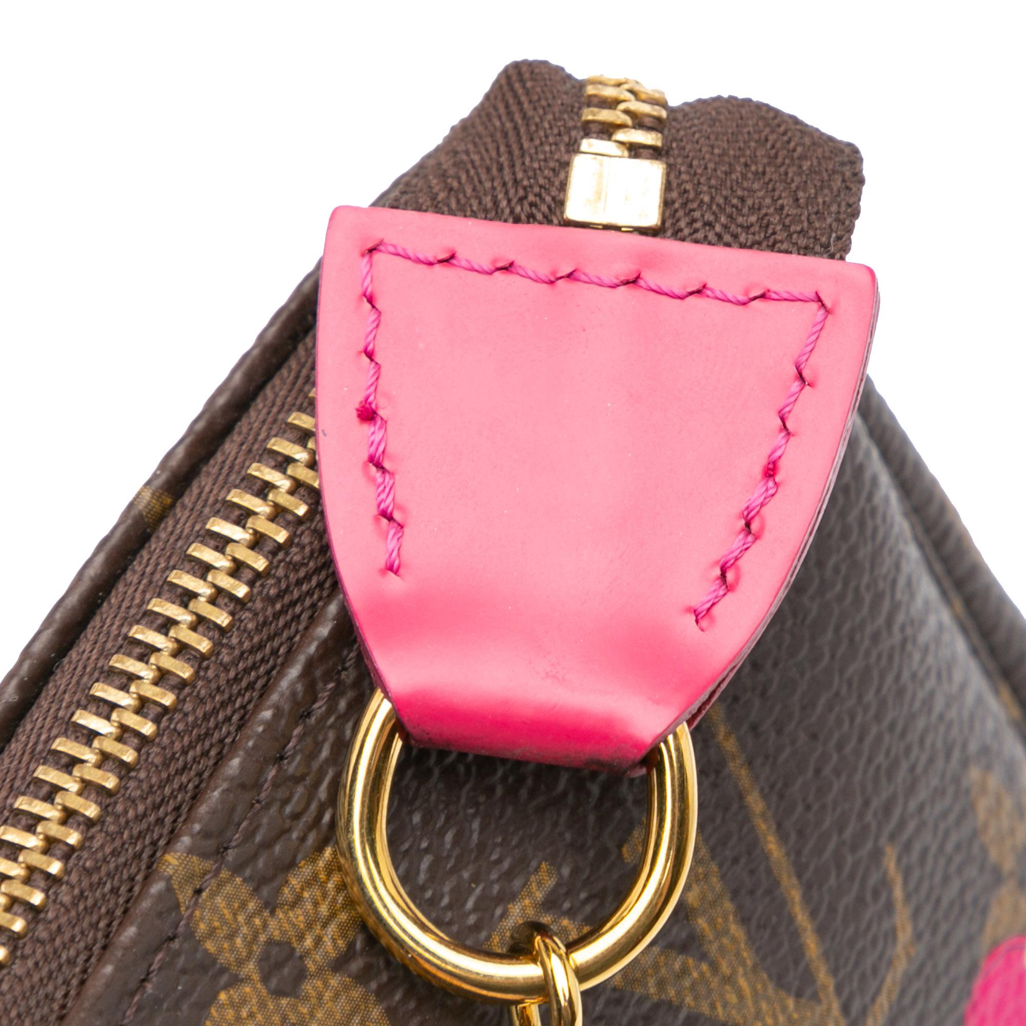 Louis Vuitton Monogram Vivienne Christmas Print Mini Pochette Accessoires