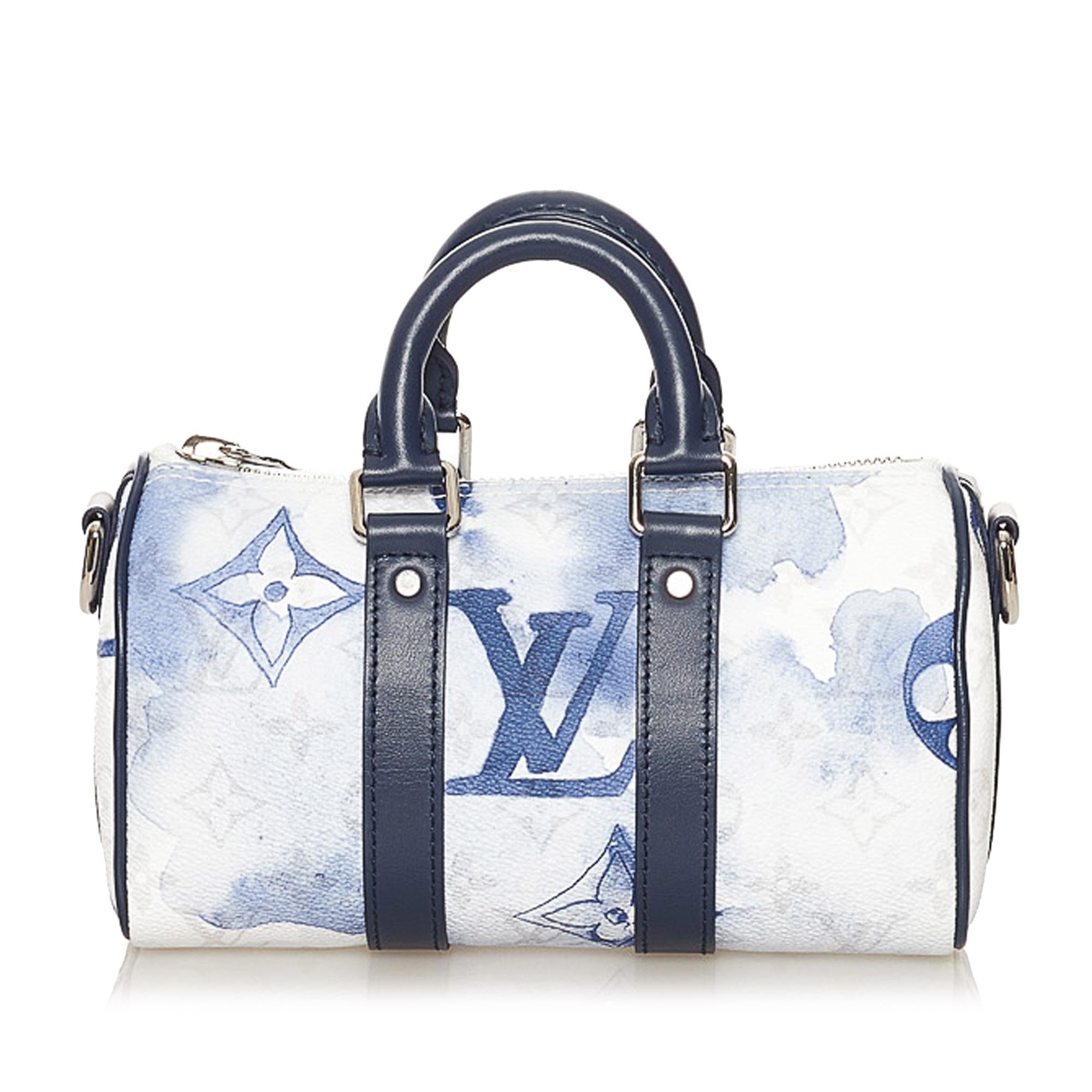 Louis Vuitton Monogram Watercolor Keepall XS (SHG-35308)