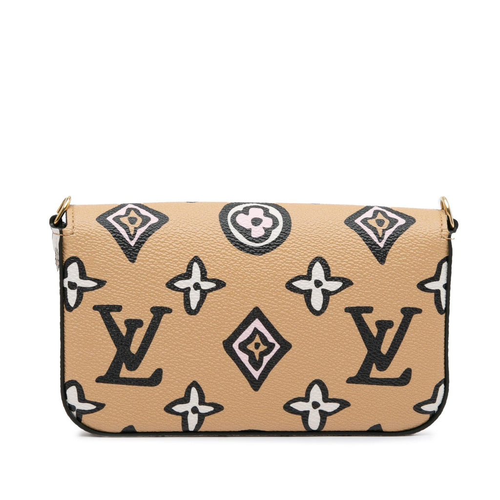 Louis Vuitton Monogram 'Wild at Heart' Felicie Strap & Go (SHG-ImIgwN)