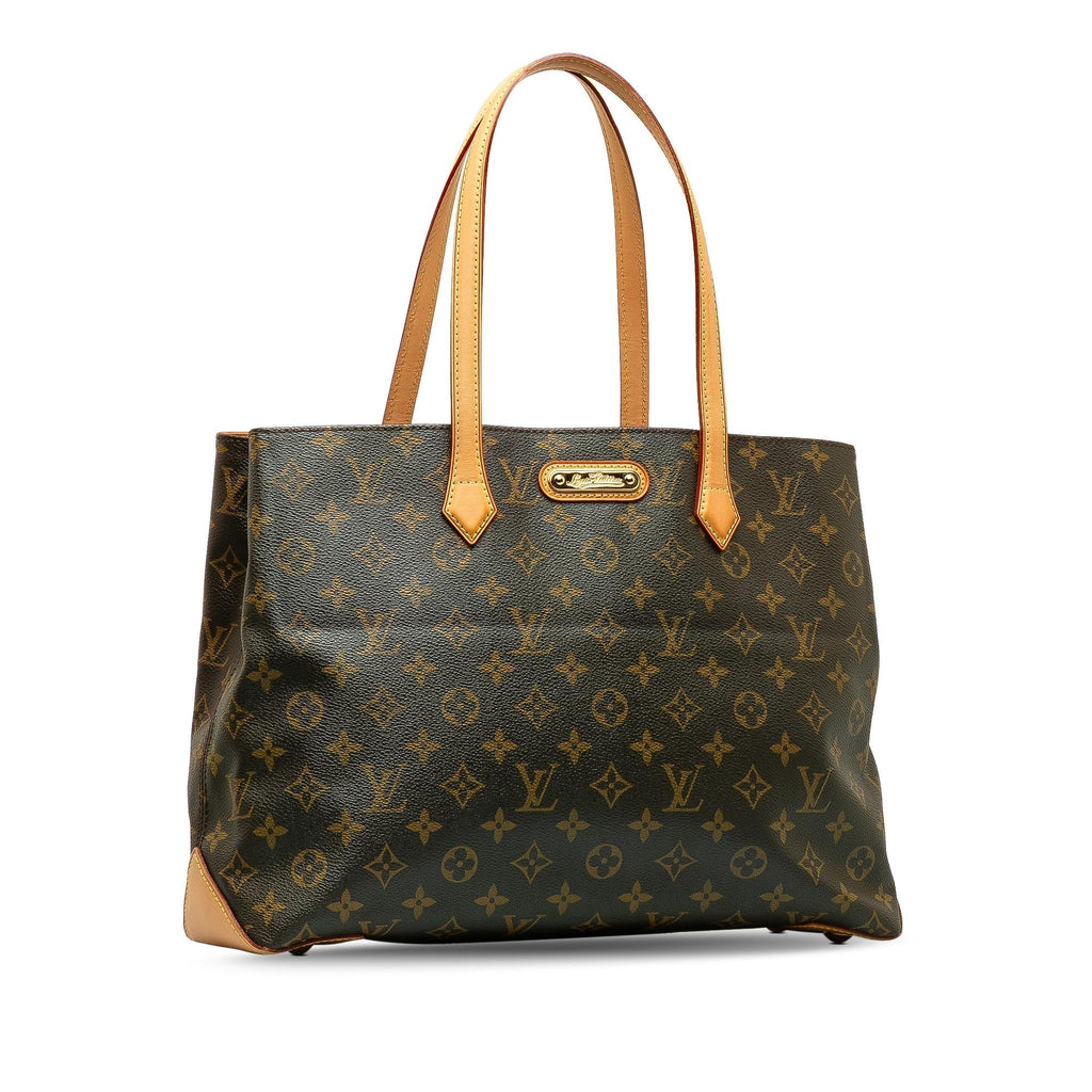 Louis Vuitton Monogram Wilshire MM (SHG-mJRzrg)