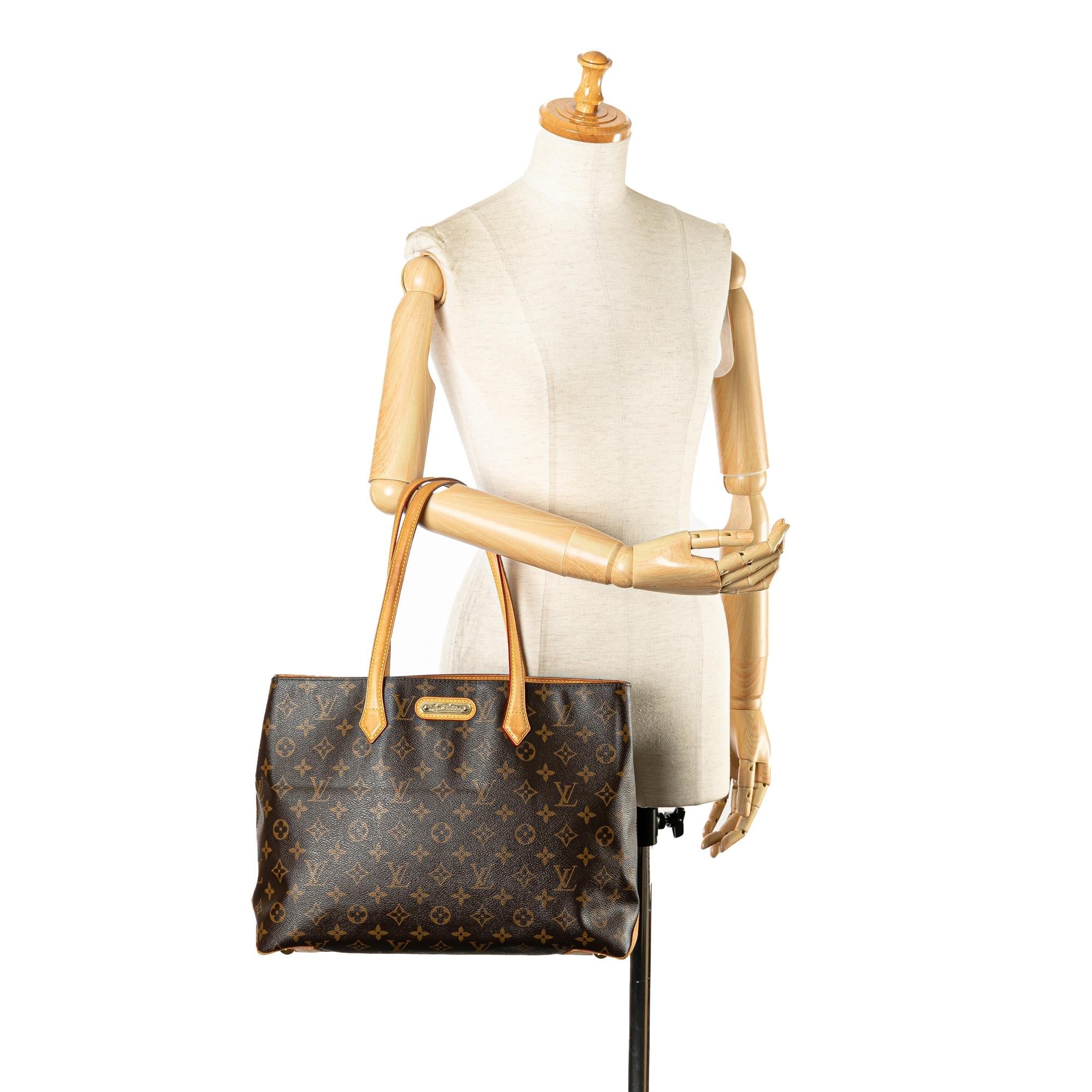 Louis Vuitton Monogram Wilshire MM (SHG-xqalYF)