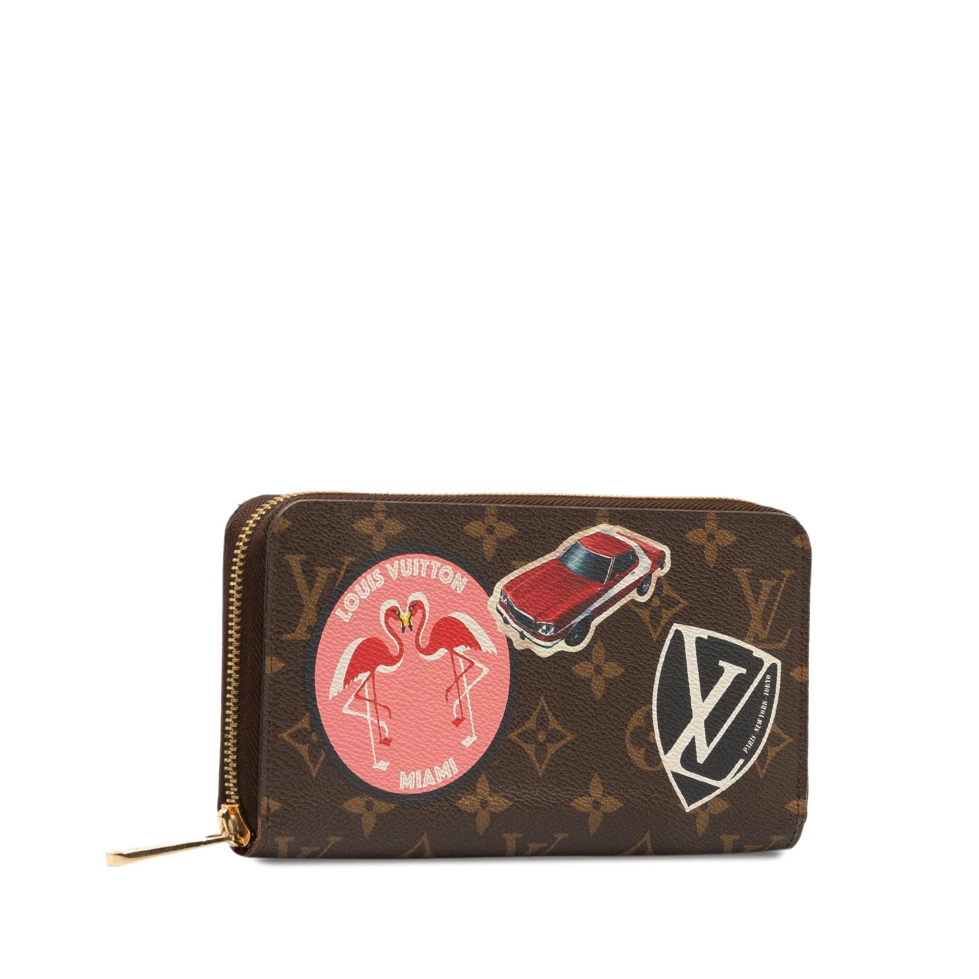 Louis Vuitton Monogram World Tour Zippy Long Wallet (SHG-qEL4ZE)
