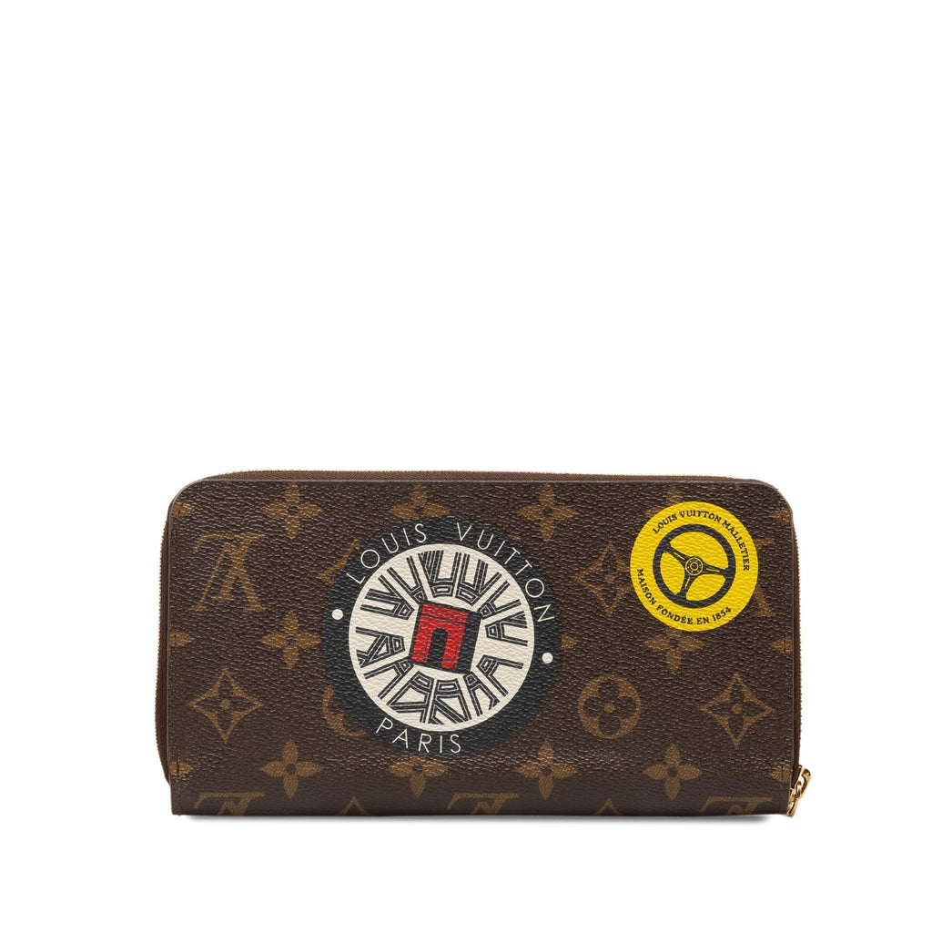 Louis Vuitton Monogram World Tour Zippy Long Wallet (SHG-Ss2wXH)