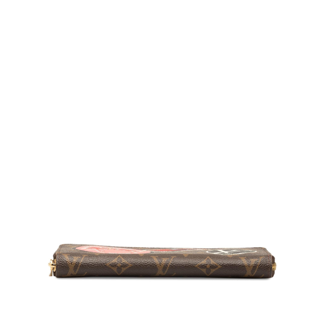Louis Vuitton Monogram World Tour Zippy Long Wallet (SHG-Ss2wXH)