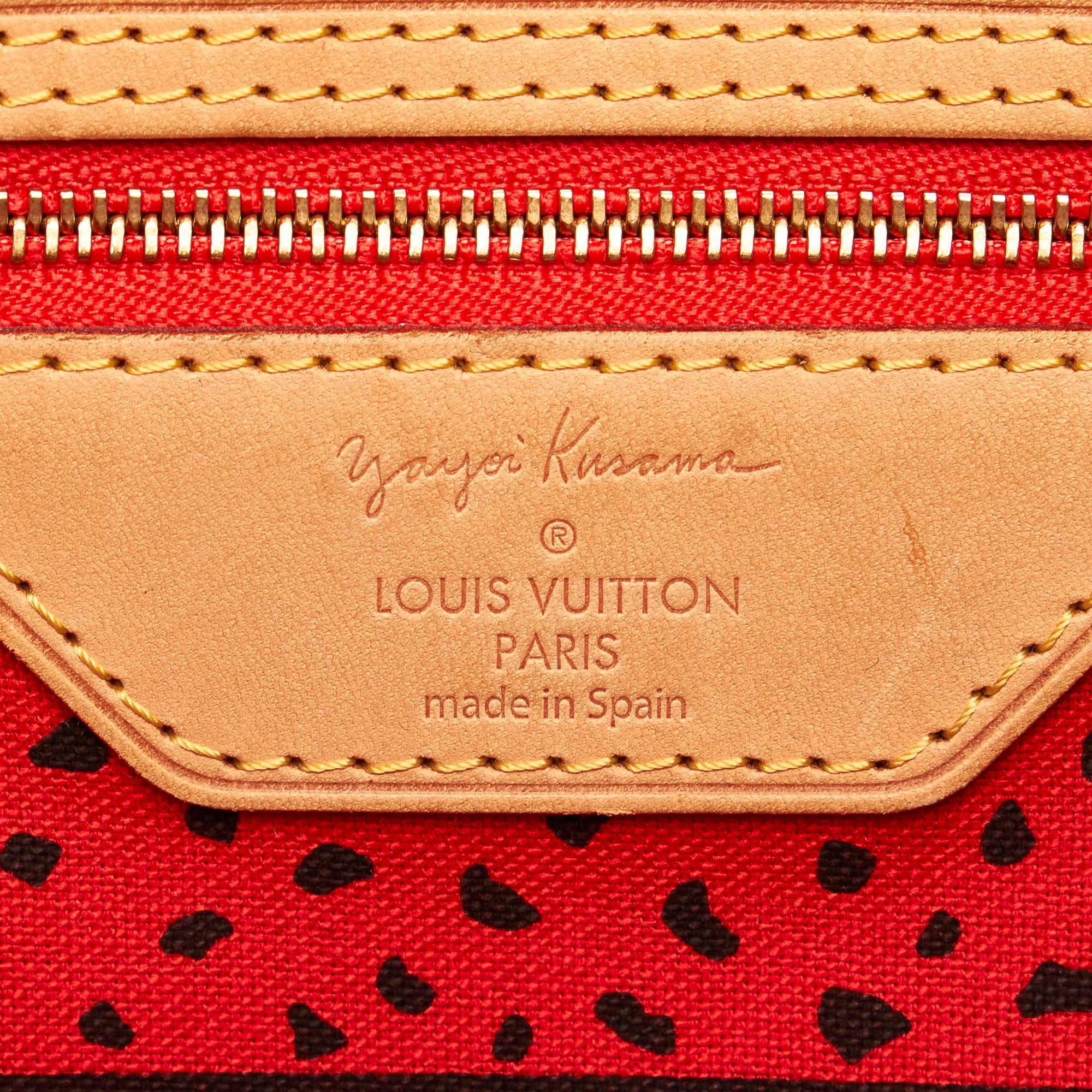 Louis Vuitton Monogram Yayoi Kusama Neverfull MM (SHG-29417)