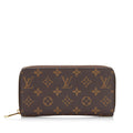 Louis Vuitton Monogram Zippy Wallet (SHG-37177)