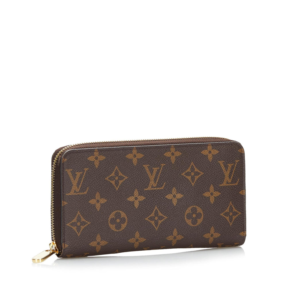 Louis Vuitton Monogram Zippy Wallet (SHG-37177)