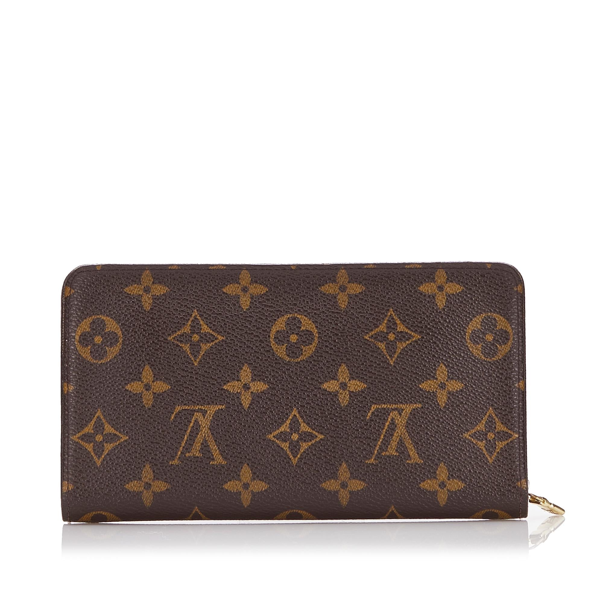 Louis Vuitton Monogram Zippy Wallet (SHG-41yIak)
