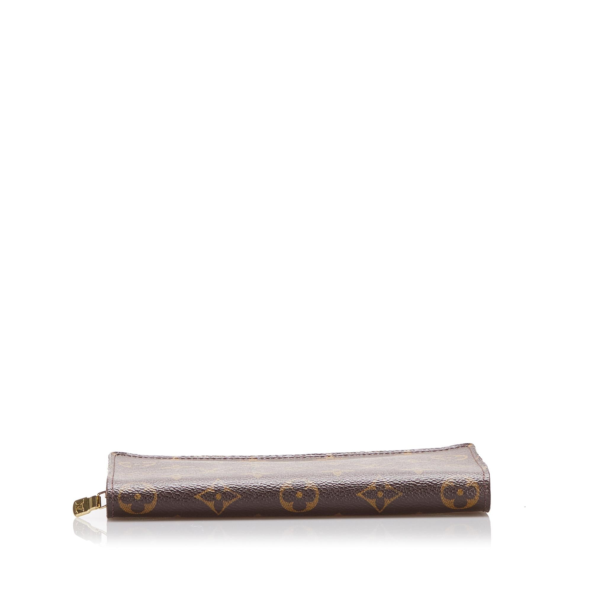 Louis Vuitton Monogram Zippy Wallet (SHG-41yIak)