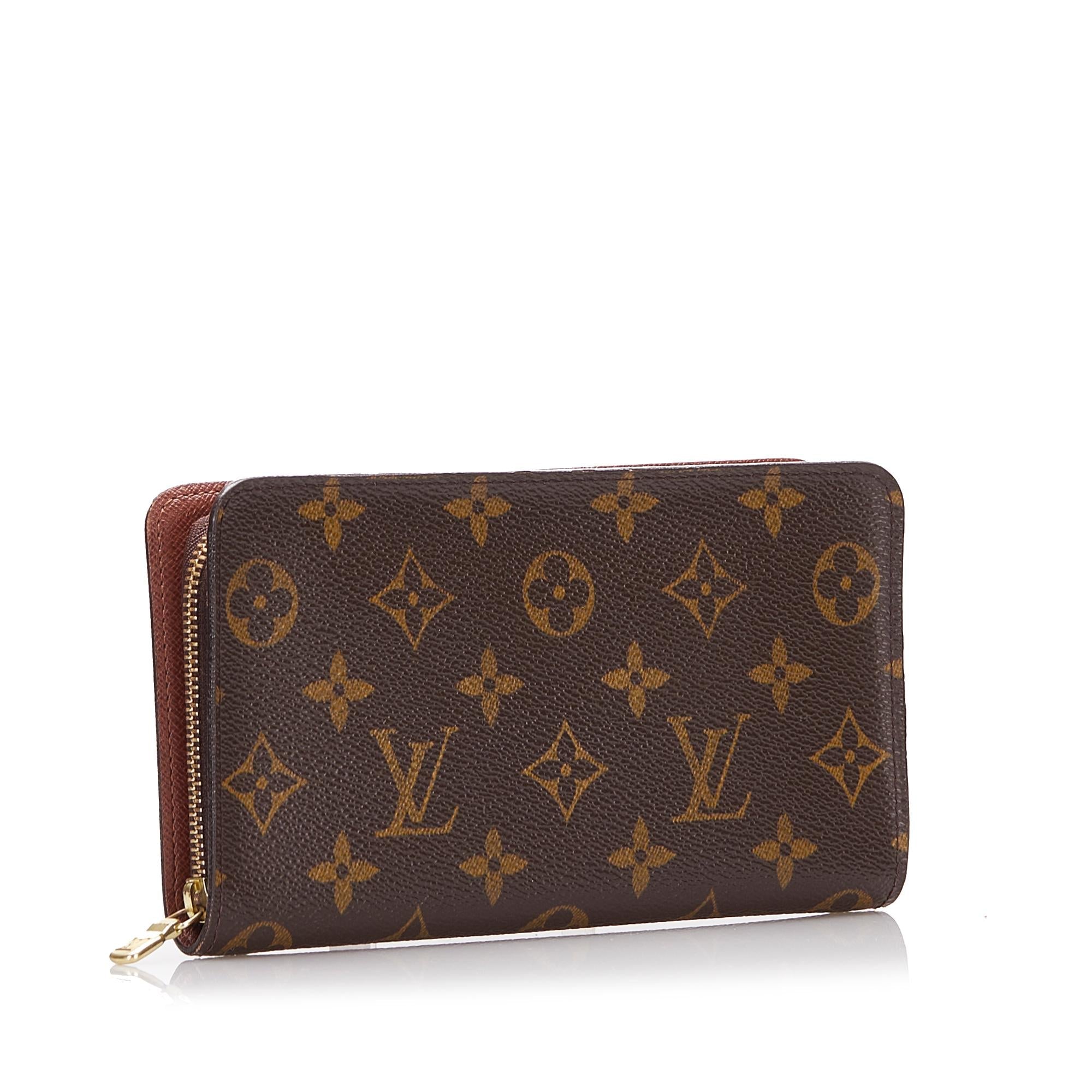 Louis Vuitton Monogram Zippy Wallet (SHG-41yIak)