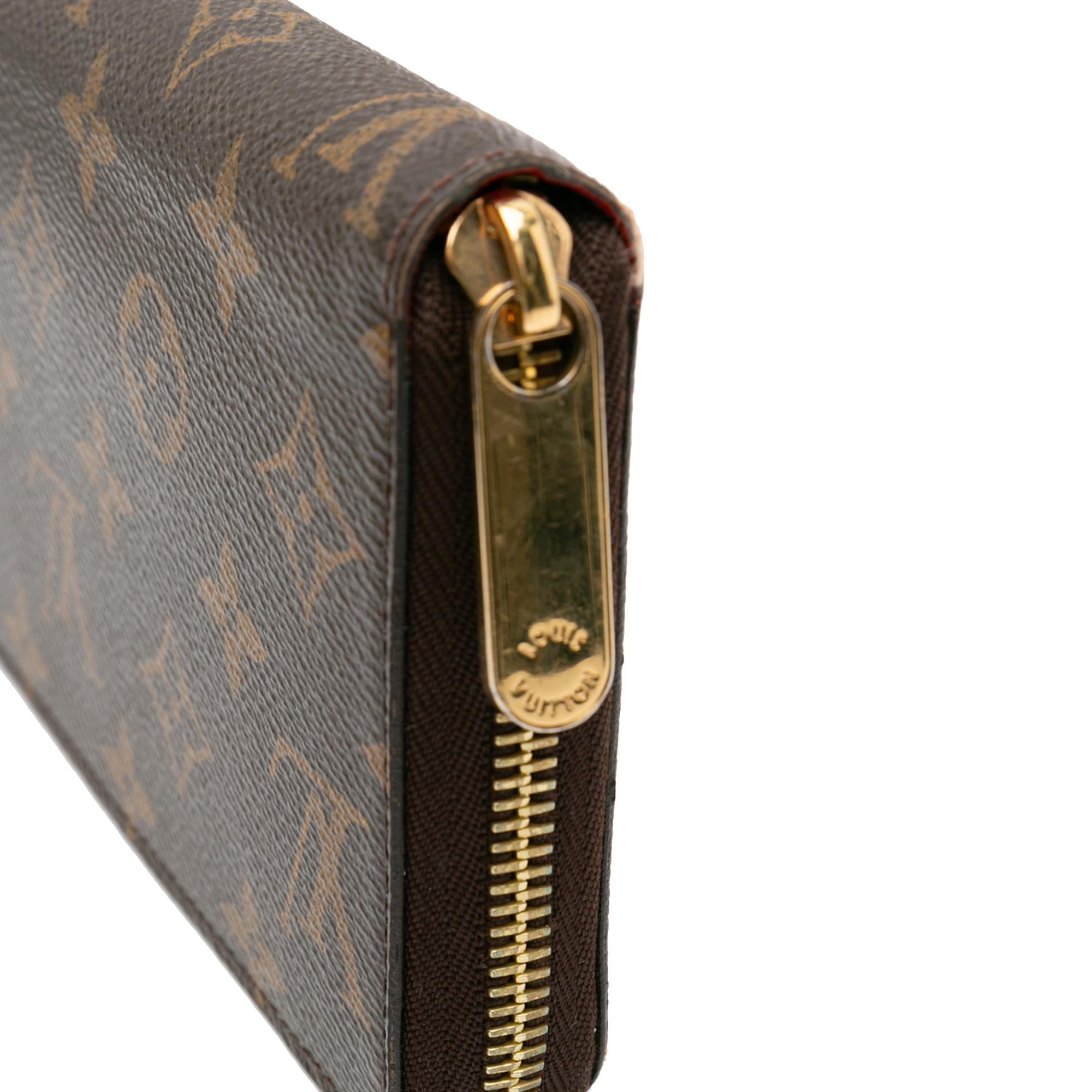 Louis Vuitton Monogram Zippy Wallet (SHG-MgaNQM)
