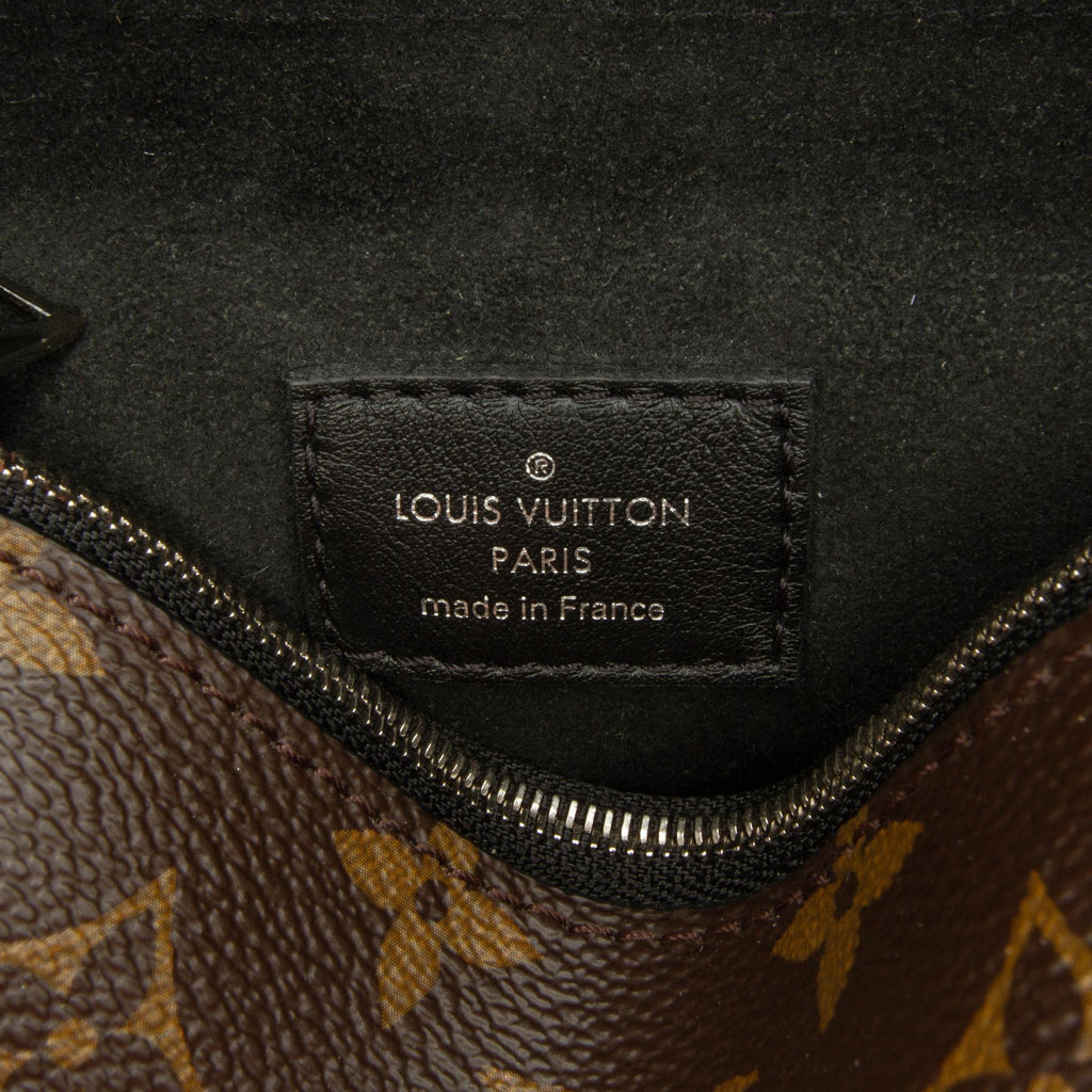 Louis Vuitton Monogram and Epi Printed Kabuki Masks Pochette (SHG-sSGSrc)