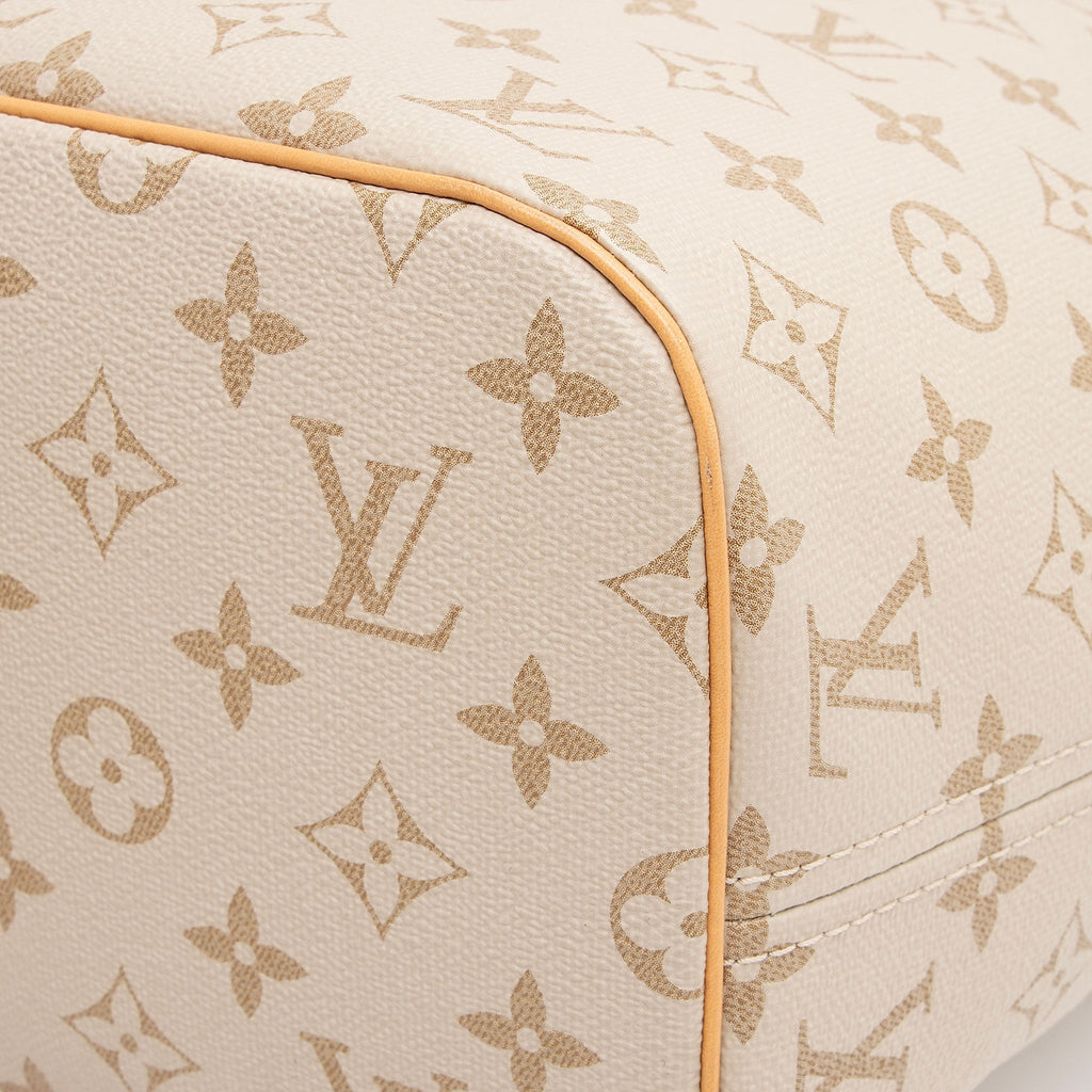 Louis Vuitton Monopaname Canvas Neverfull MM Tote (SHF-KQ9QSL)