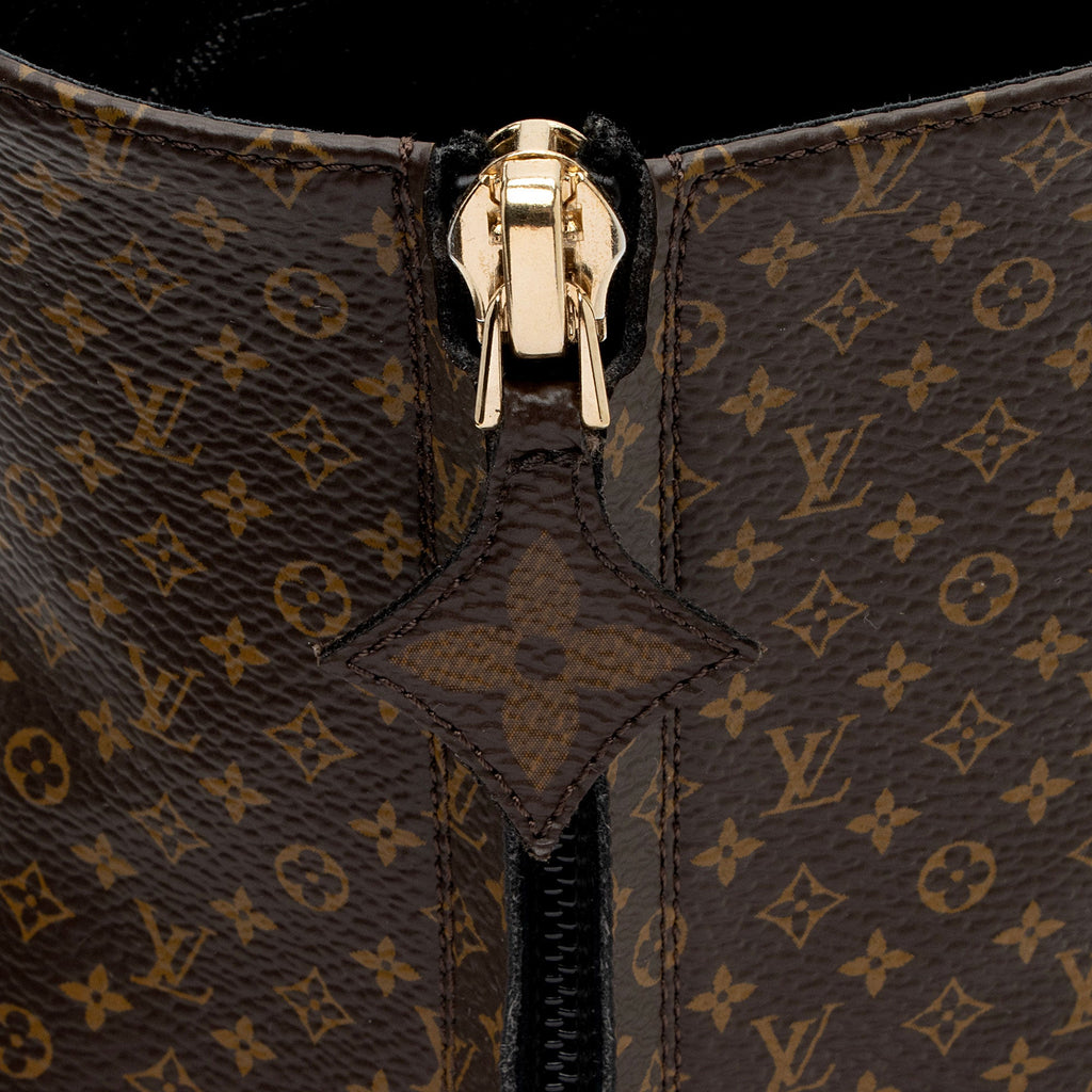 Louis Vuitton Nano Monogram Canvas Silhouette Ankle Boots - Size 8 / 38 (SHF-iE1dMv)