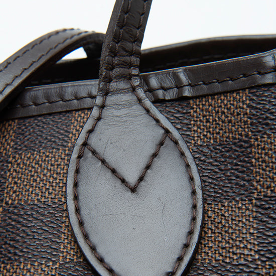 Louis Vuitton Damier Ebene Neverfull PM Tote (SHF-11494)