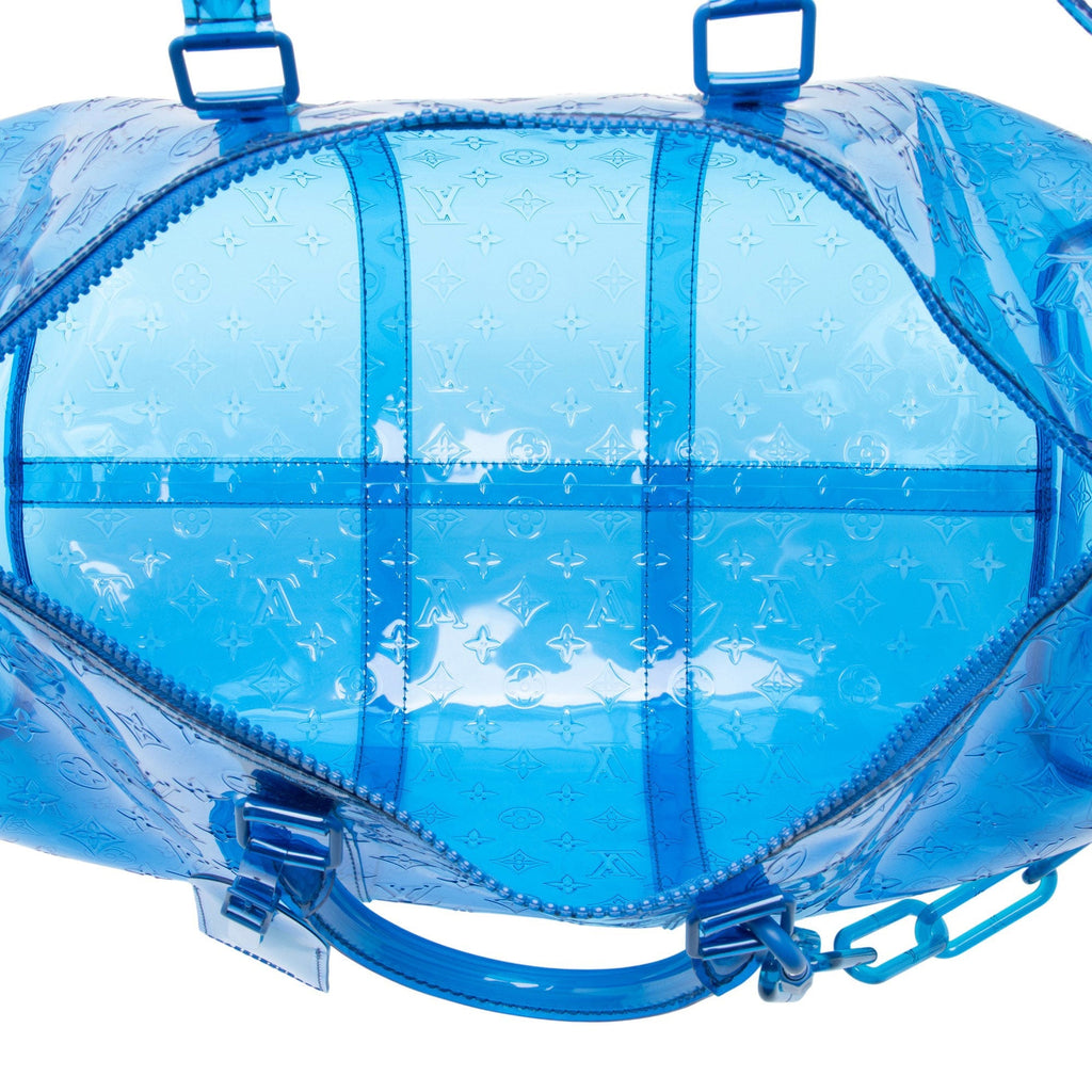 Louis Vuitton PVC Monogram Keepall Bandouliere 50 Duffle