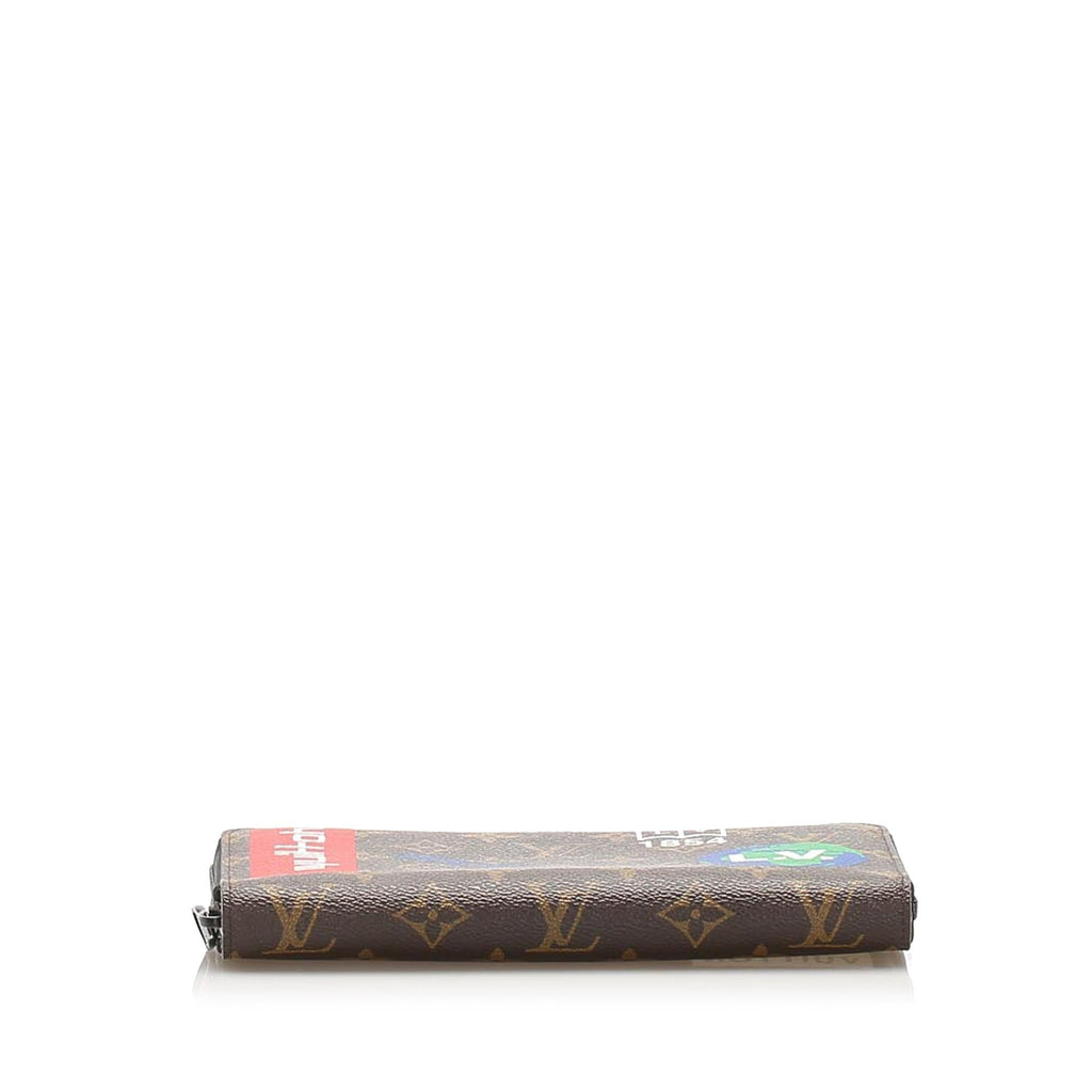 Louis Vuitton Printed Monogram Long Wallet (SHG-37391)