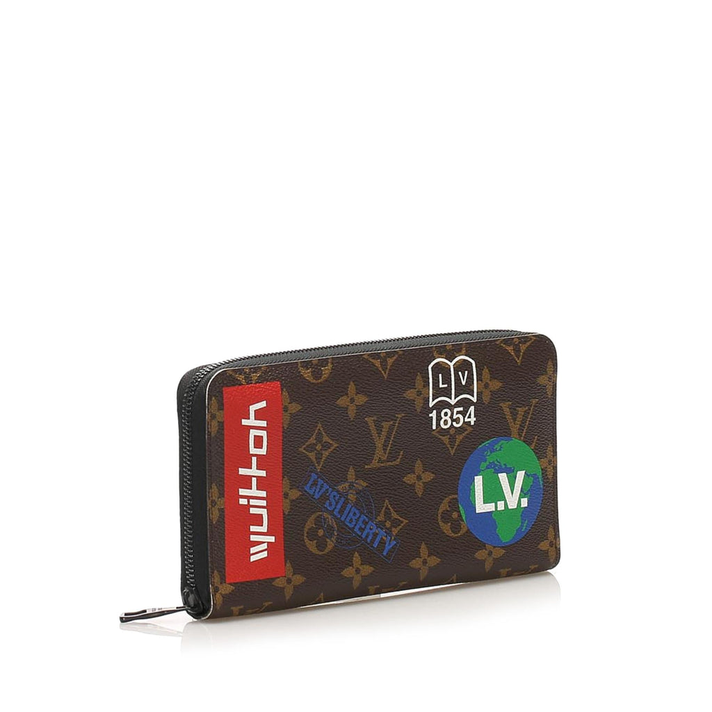 Louis Vuitton Printed Monogram Long Wallet (SHG-37391)