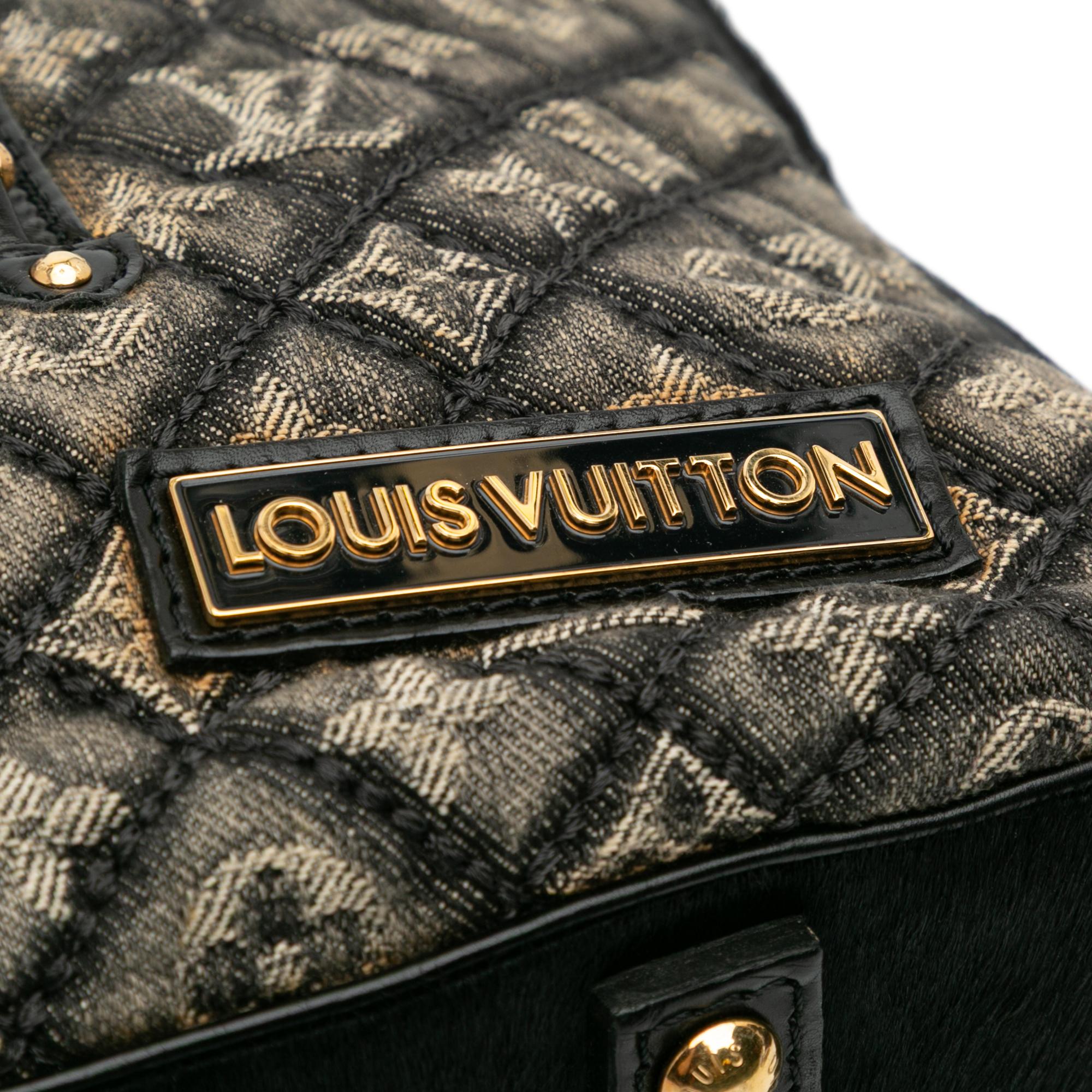 Louis Vuitton Quilted Monogram Denim Musette