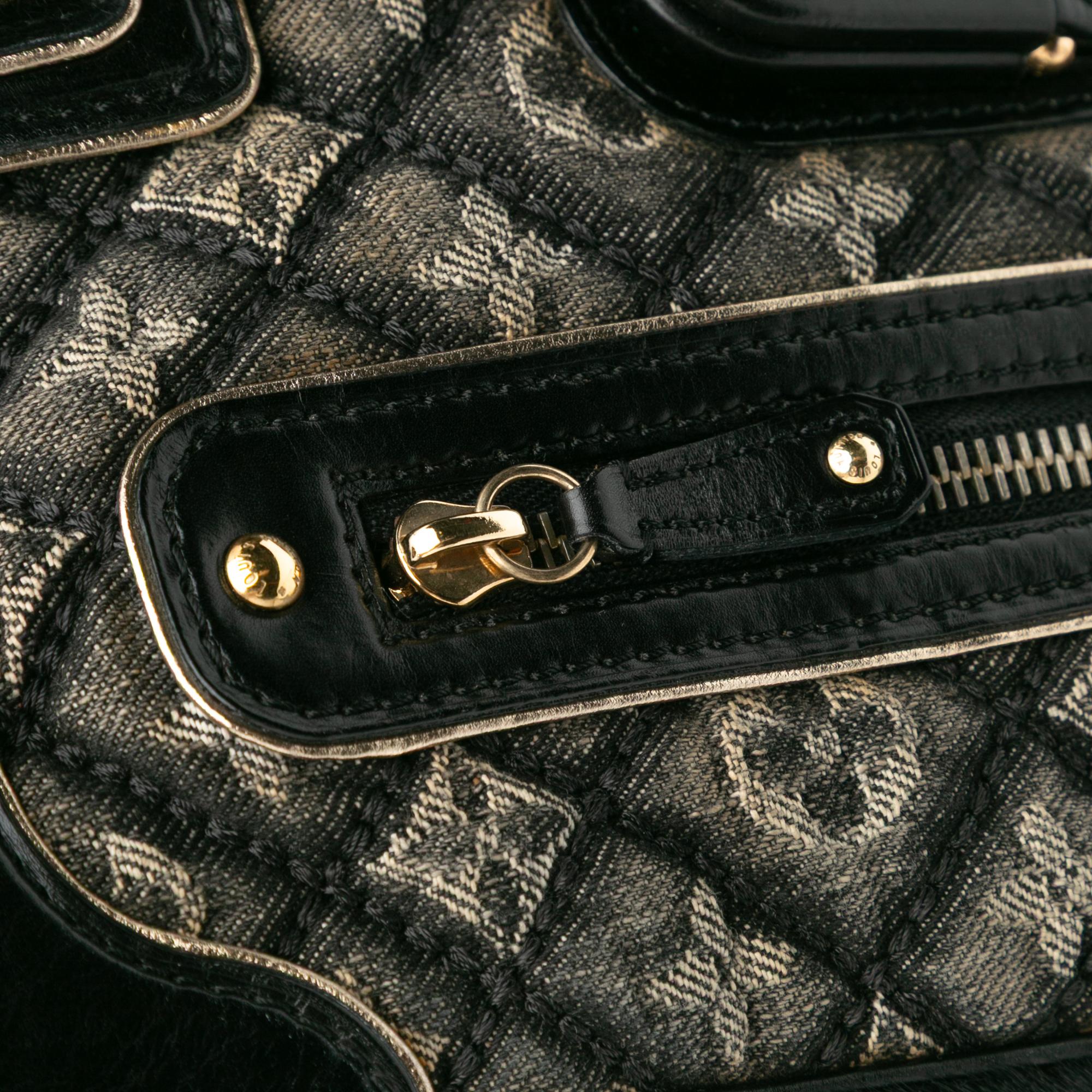 Louis Vuitton Quilted Monogram Denim Musette