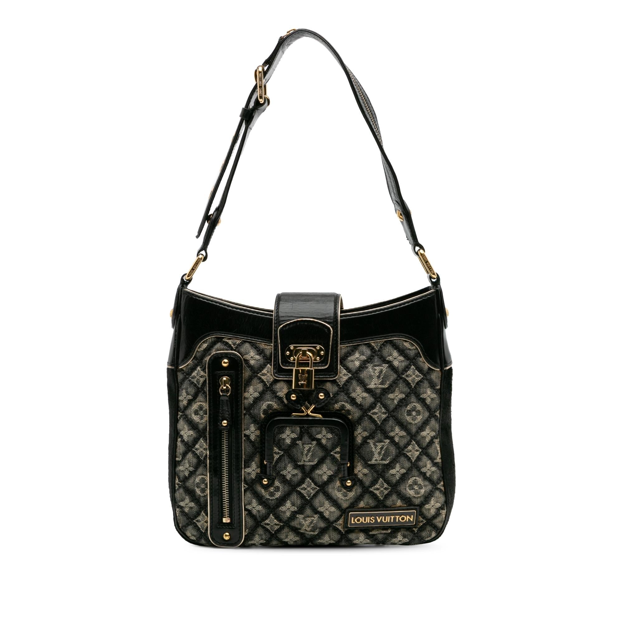 Louis Vuitton Quilted Monogram Denim Musette
