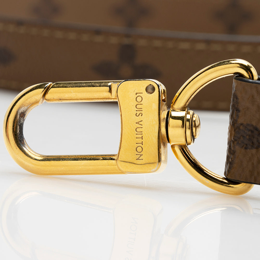 Louis Vuitton Reverse Monogram Canvas Adjustable Strap (SHF-18427)
