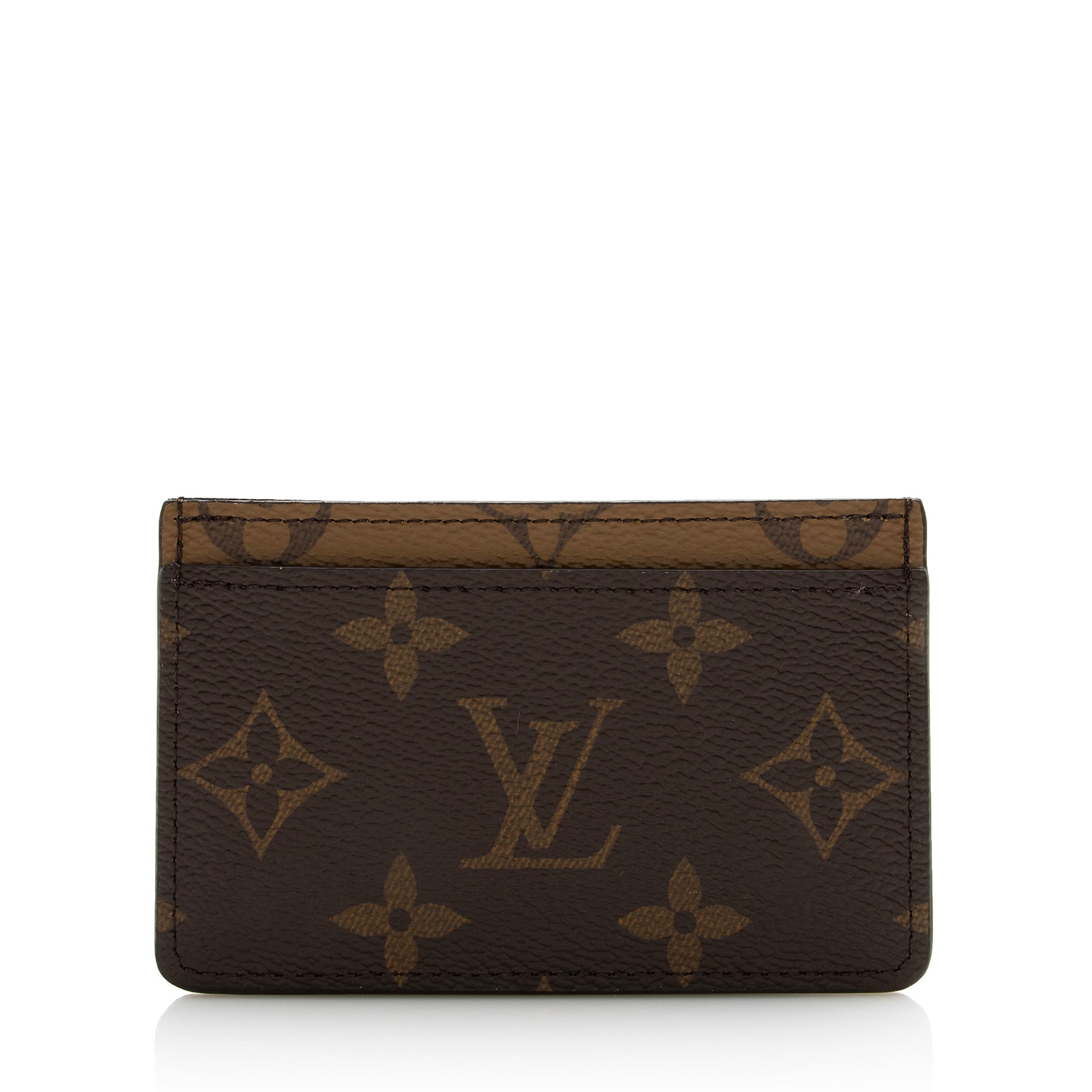 Louis Vuitton Reverse Monogram Card Holder (SHF-22590)