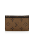 Louis Vuitton Reverse Monogram Card Holder (SHF-22590)