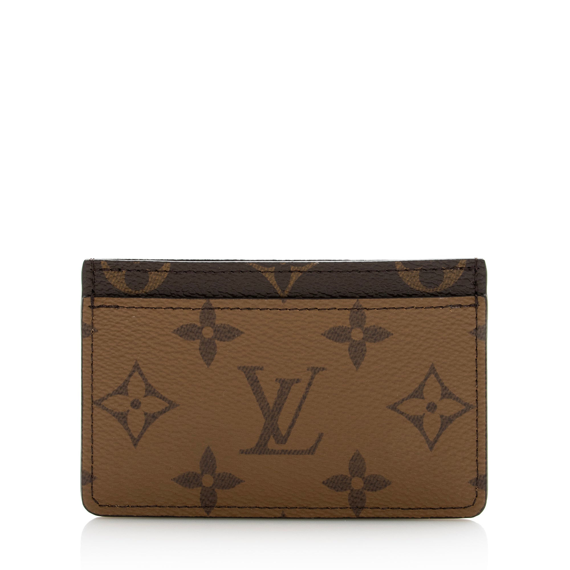 Louis Vuitton Reverse Monogram Card Holder (SHF-22590)