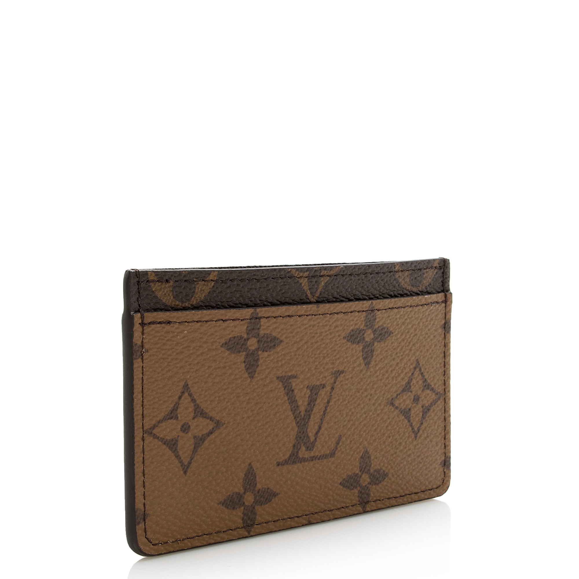 Louis Vuitton Reverse Monogram Card Holder (SHF-22590)