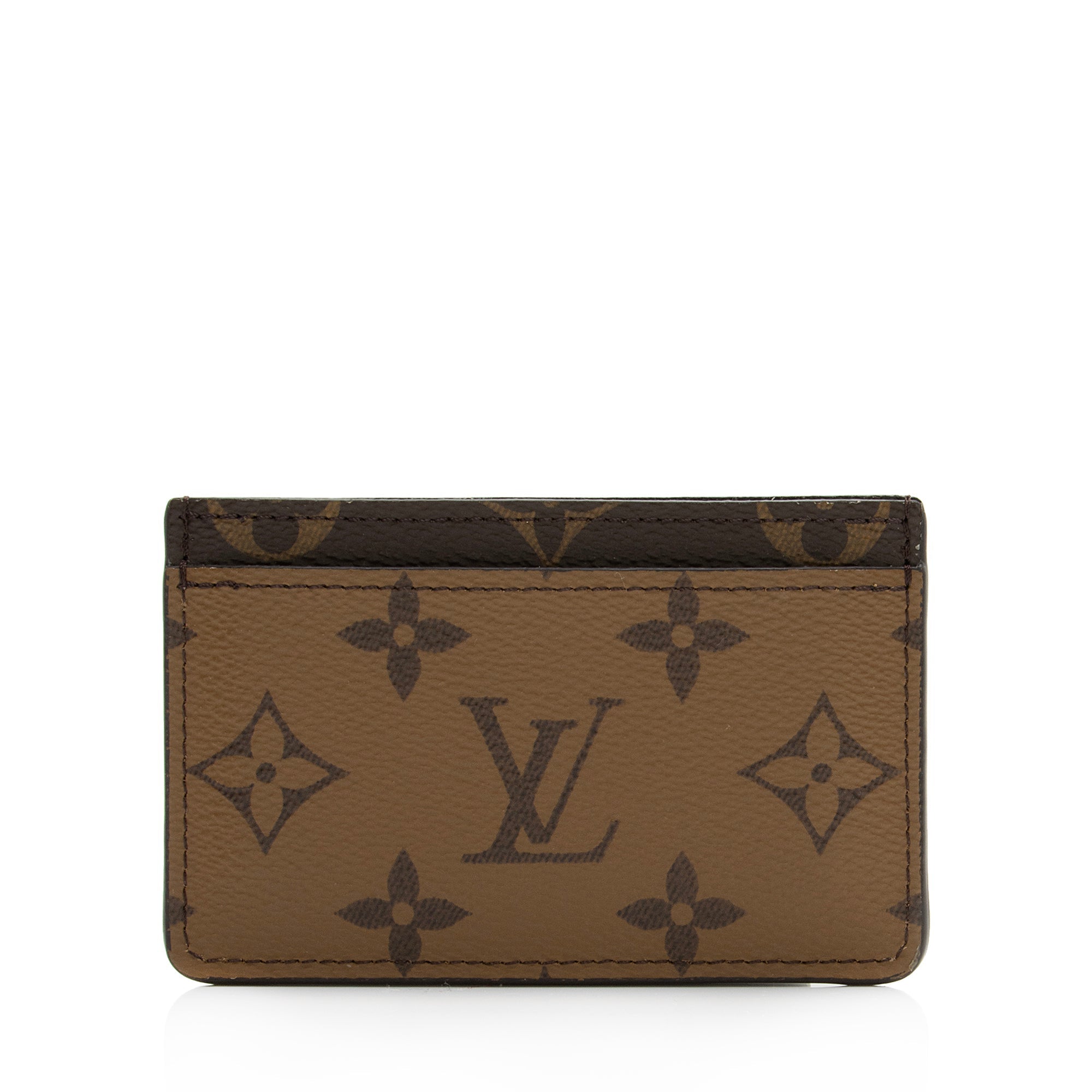 Louis Vuitton Reverse Monogram Card Holder (SHF-23150)