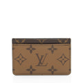 Louis Vuitton Reverse Monogram Card Holder (SHF-wJqQcL)