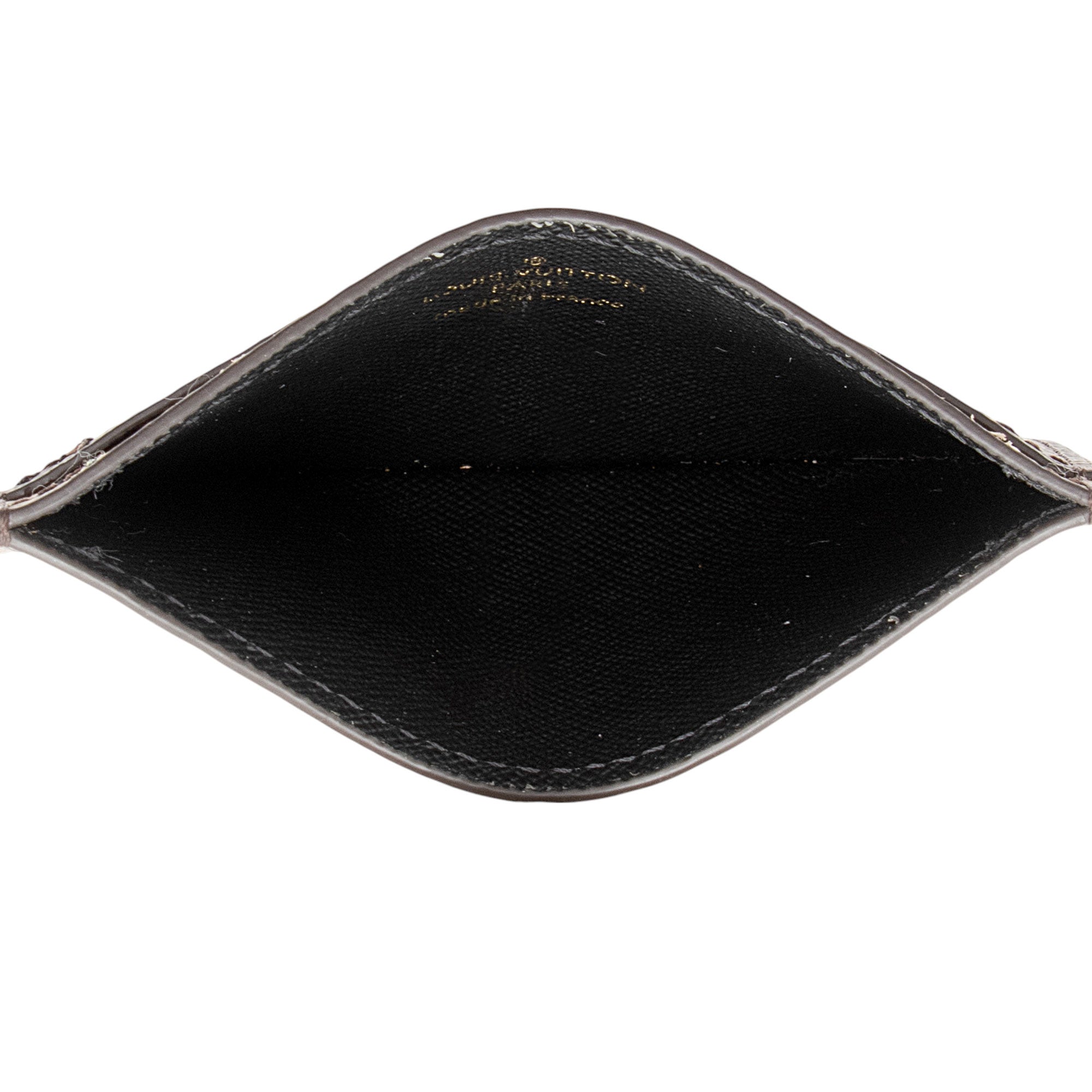 Louis Vuitton Reverse Monogram Card Holder (SHF-wJqQcL)