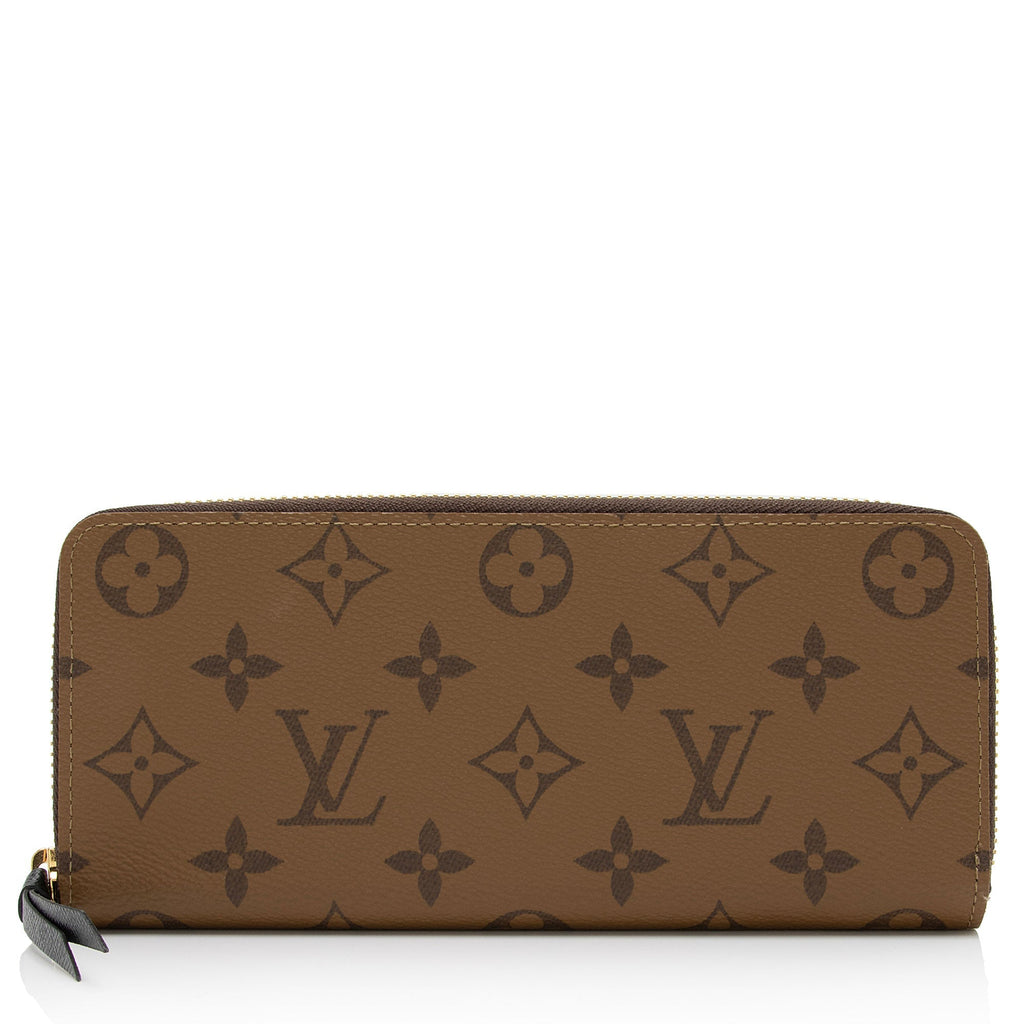 Louis Vuitton Reverse Monogram Clemence Wallet (SHF-mWrugL)