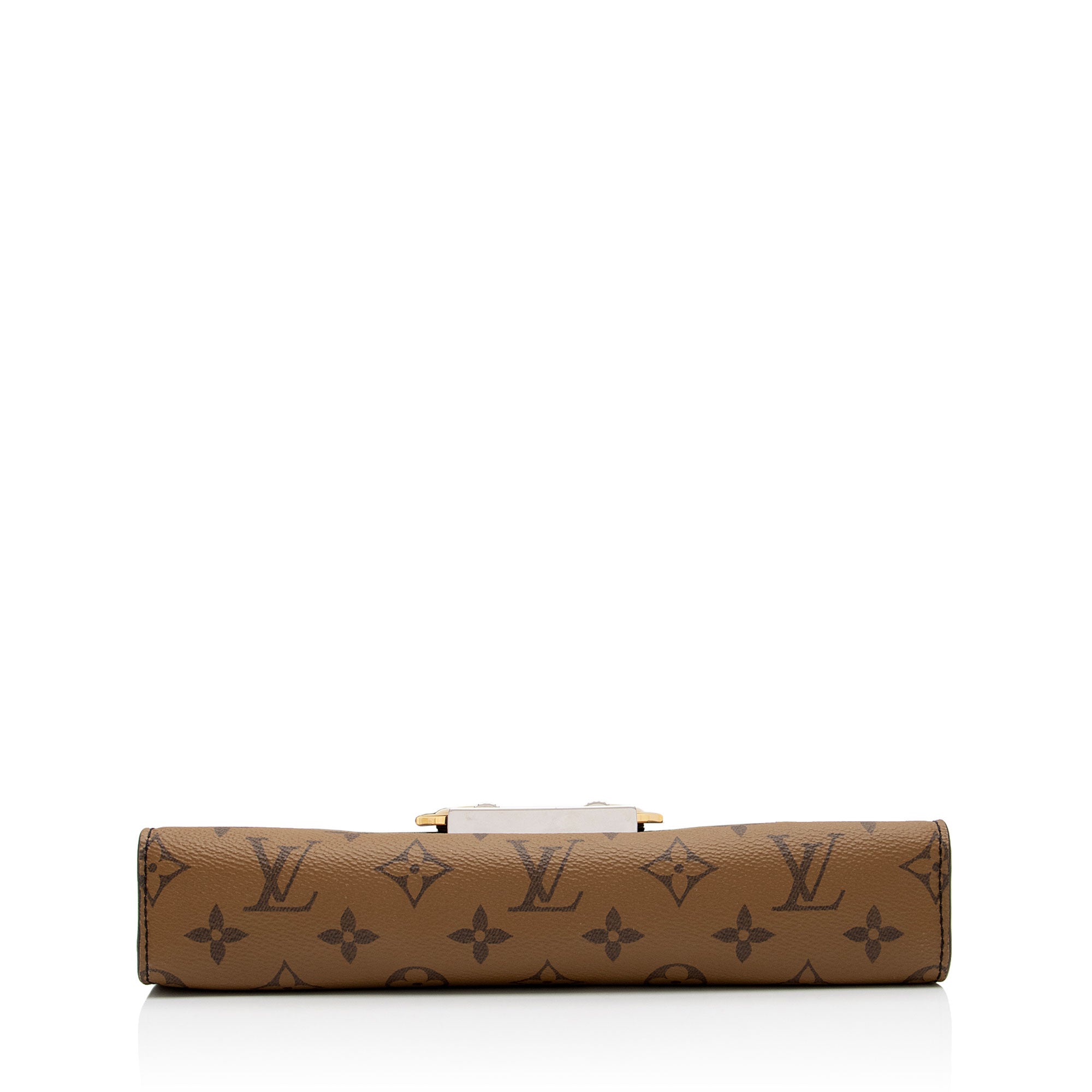 Louis Vuitton Reverse Monogram Column Pochette (SHF-HTgM8Z)