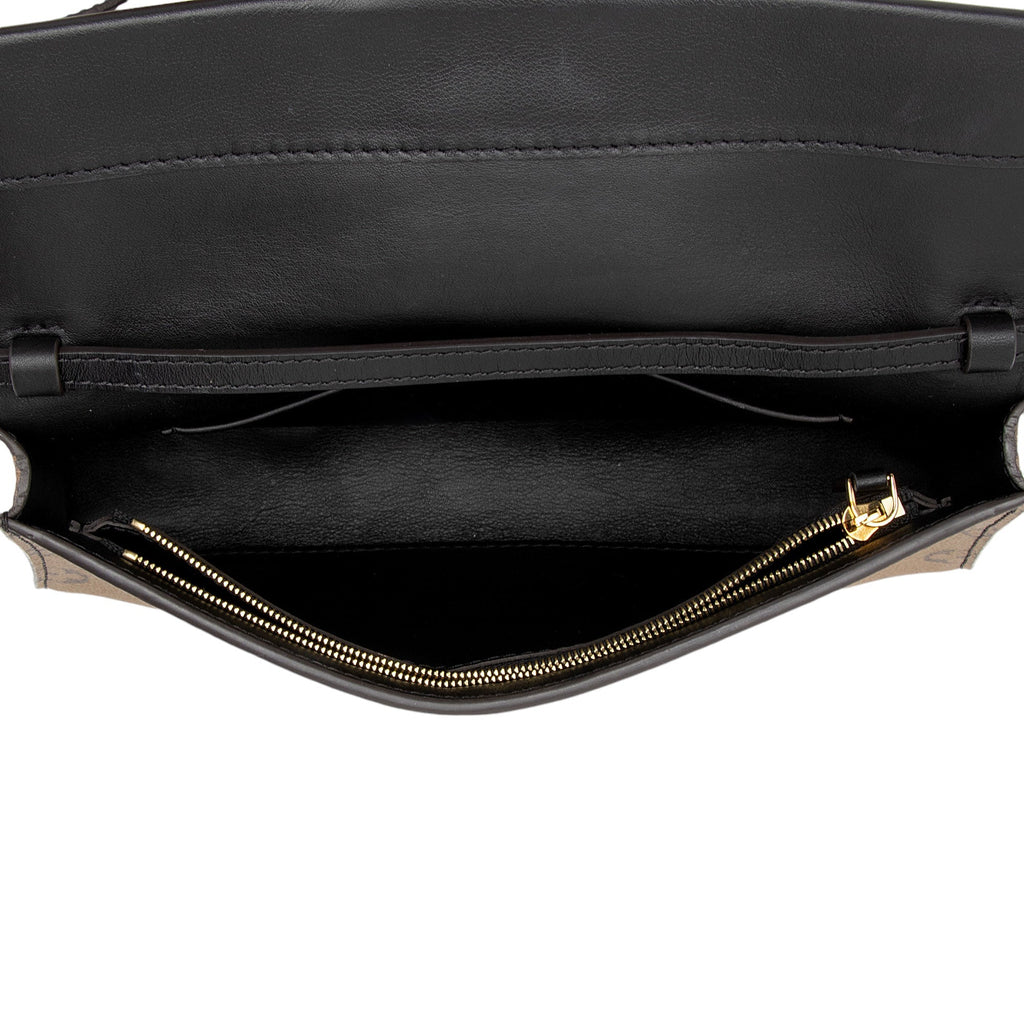 Louis Vuitton Reverse Monogram Column Pochette (SHF-HTgM8Z)