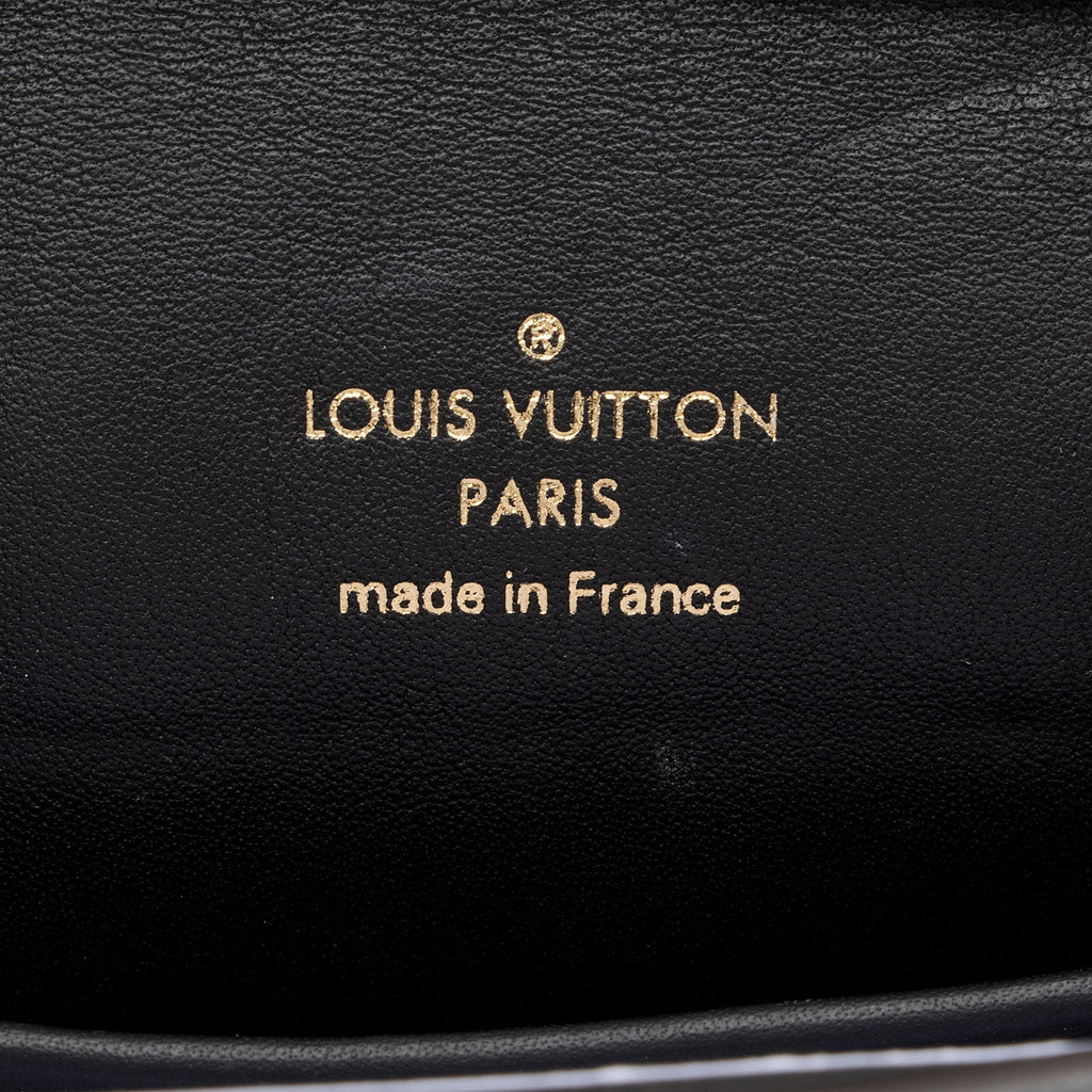 Louis Vuitton Reverse Monogram Column Pochette (SHF-HTgM8Z)