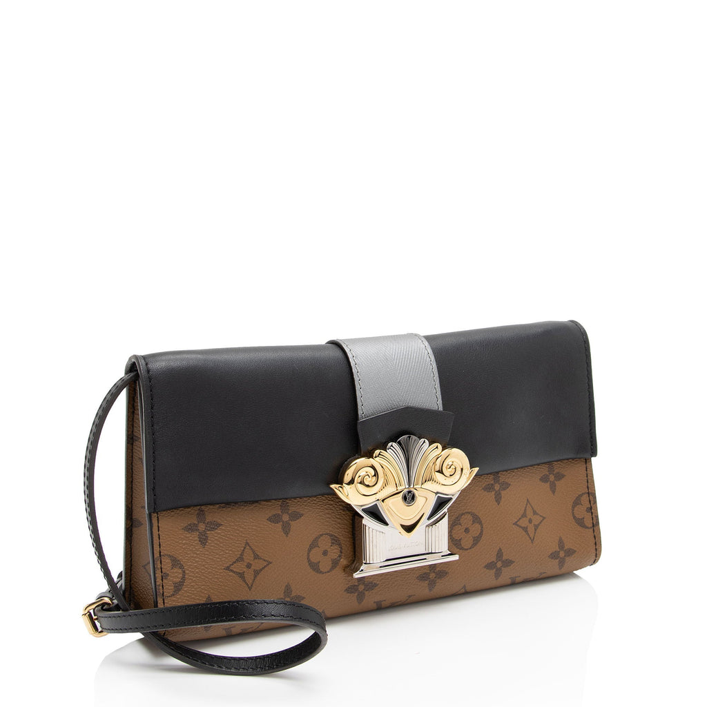 Louis Vuitton Reverse Monogram Column Pochette (SHF-uUjQaz)