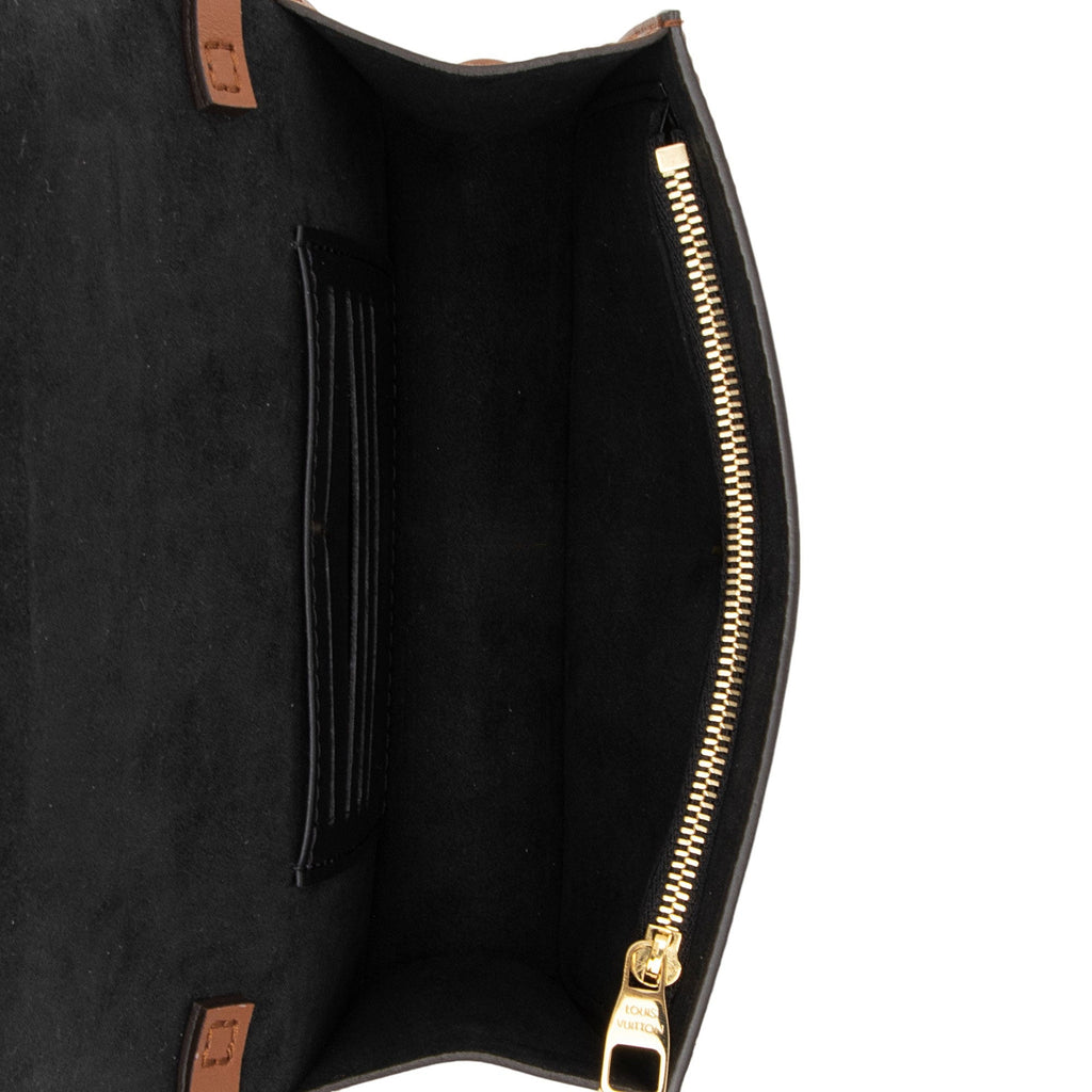 Louis Vuitton Reverse Monogram Dauphine Chain Wallet (SHF-BmrxyO)