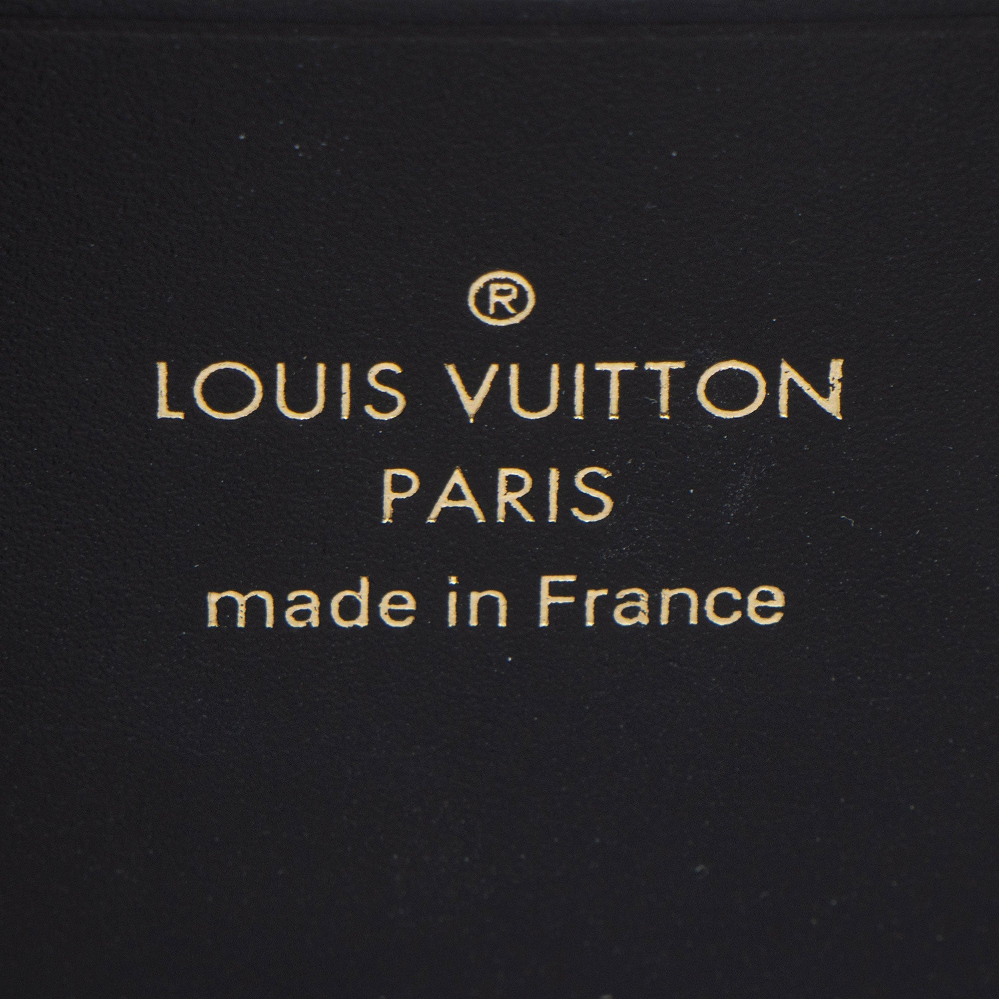 Louis Vuitton Reverse Monogram Dauphine Chain Wallet