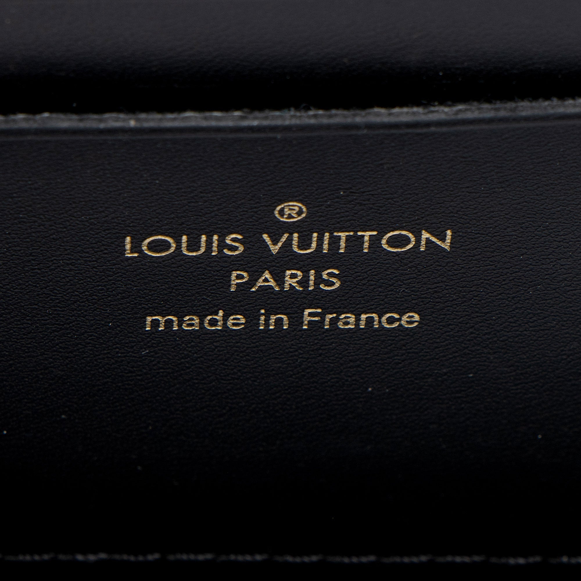 Louis Vuitton Reverse Monogram Dauphine Chain Wallet